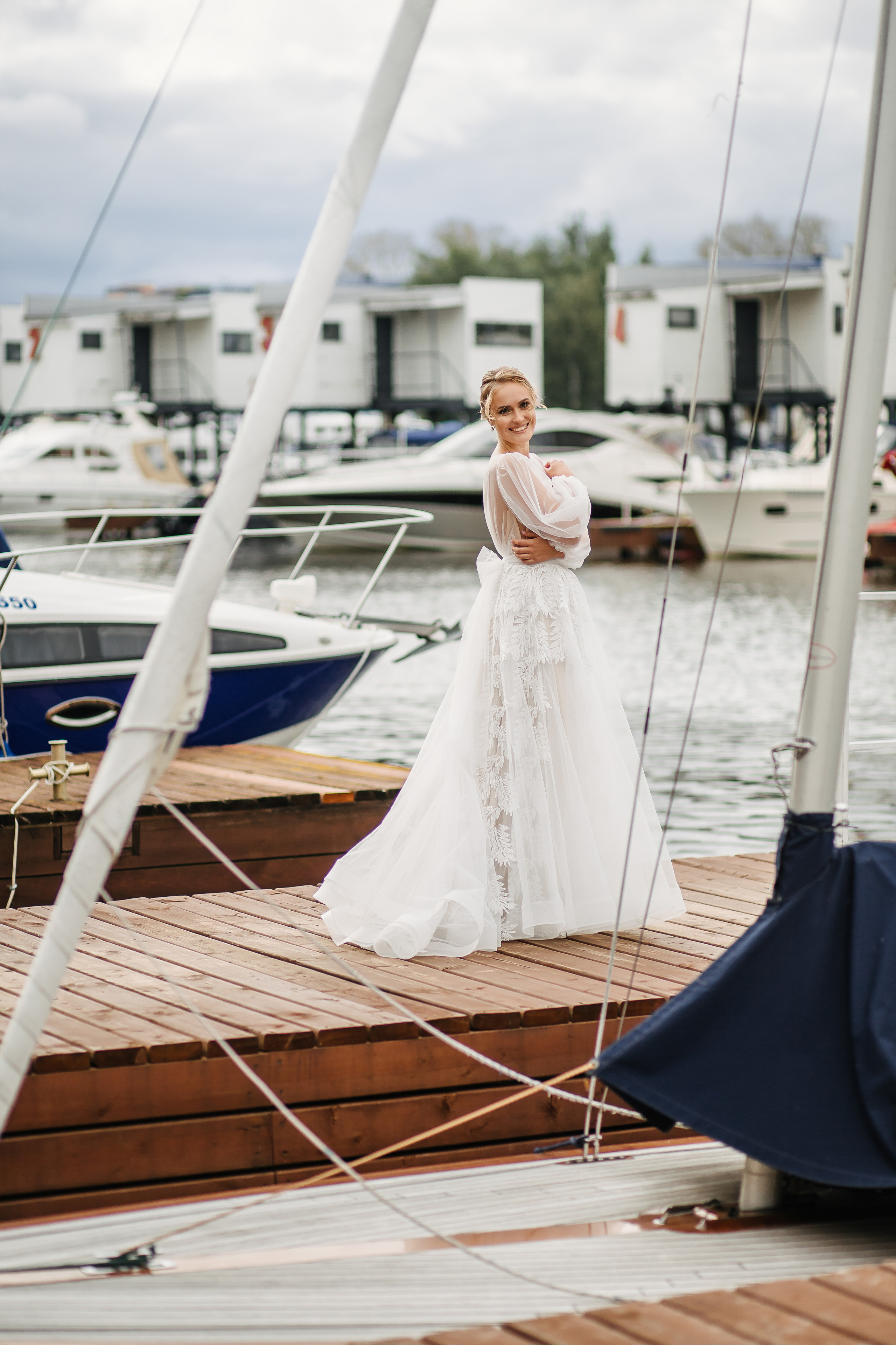 Яхт-клуб Нептун. Свадебный фотограф в Москве Михайлина Настя