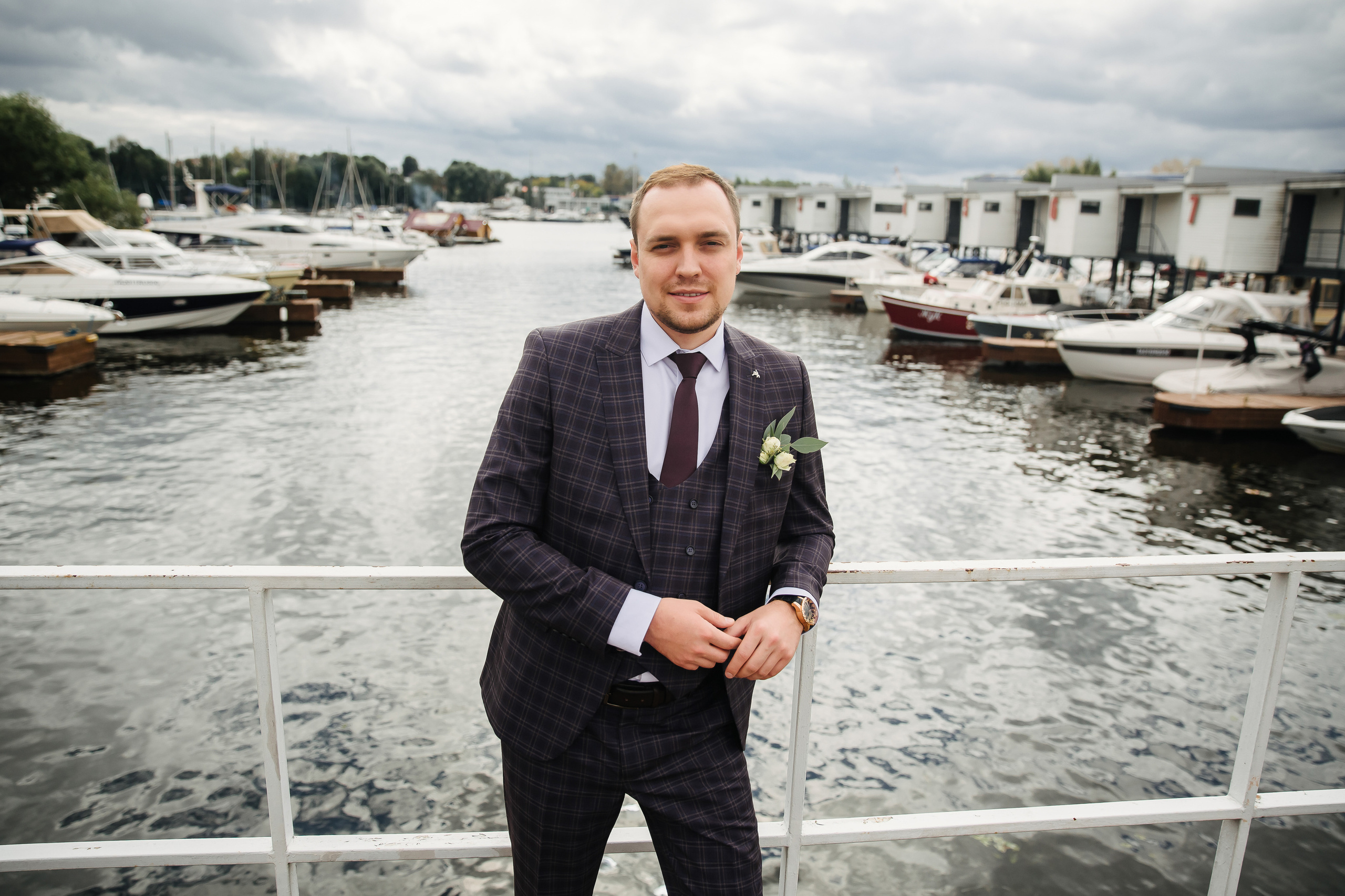 Яхт-клуб Нептун. Свадебный фотограф в Москве Михайлина Настя