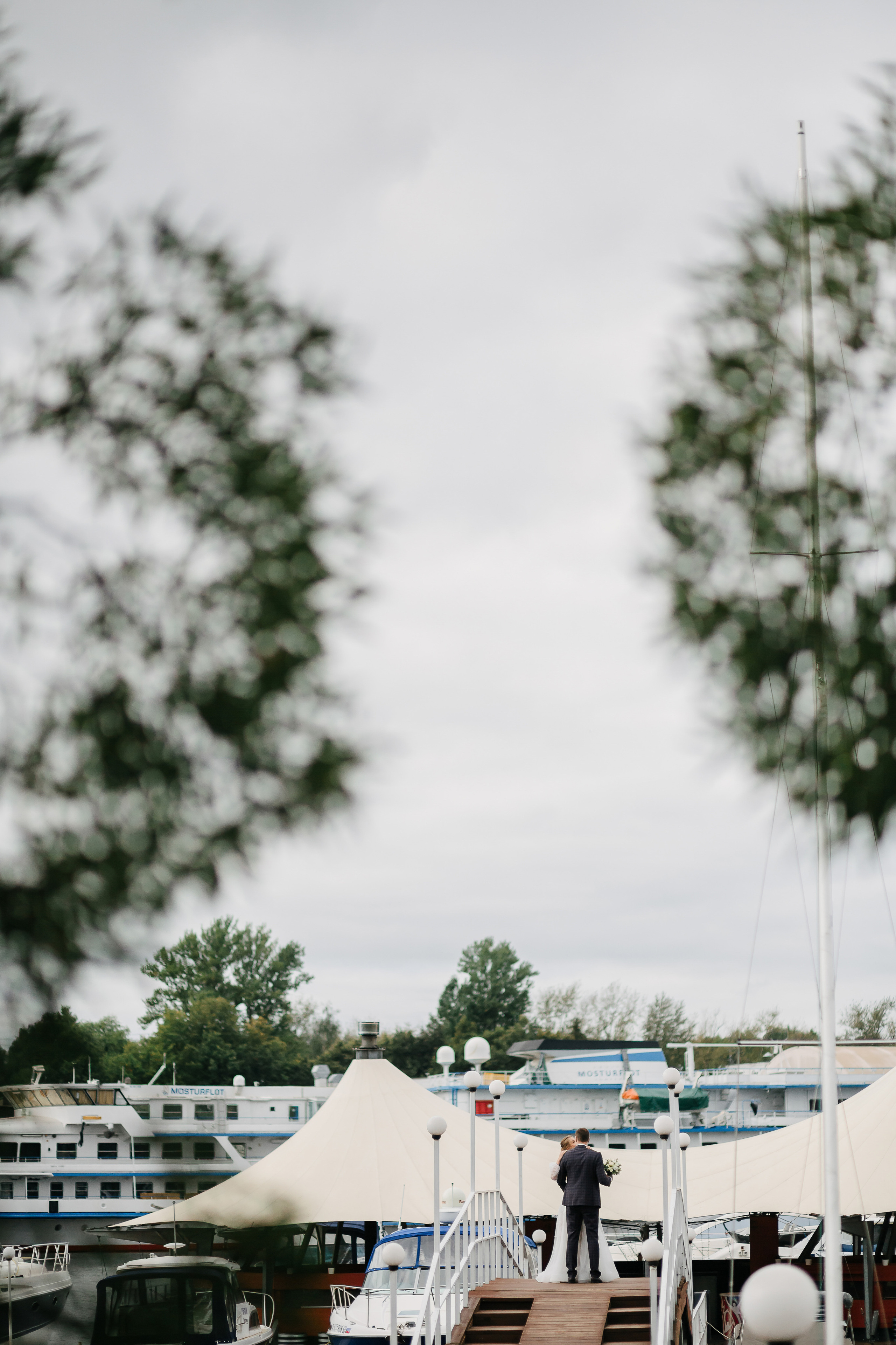 Яхт-клуб Нептун. Свадебный фотограф в Москве Михайлина Настя