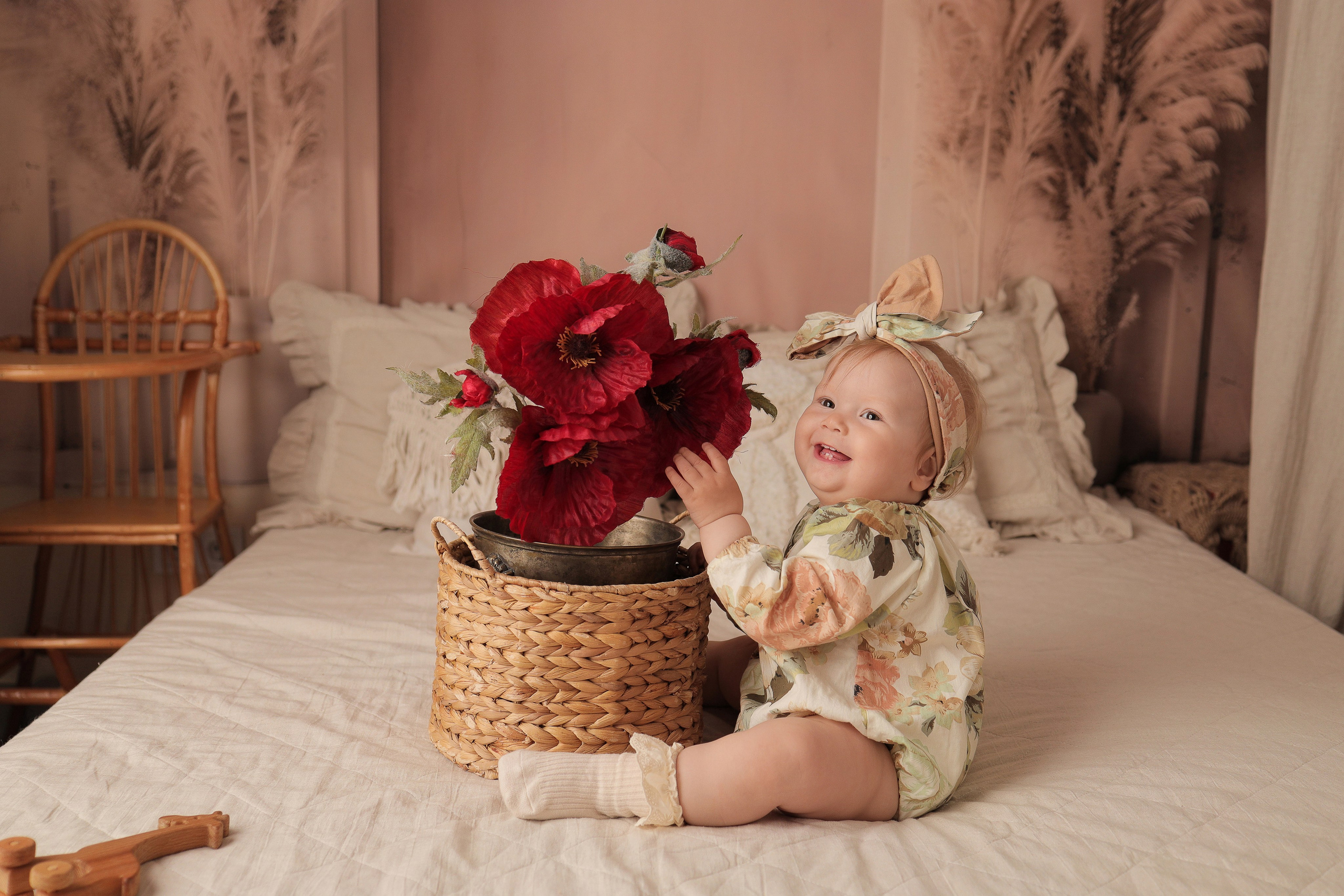 Доминика, 1 годик. Фотограф новорожденных в Новокузнецке Анна Горошникова