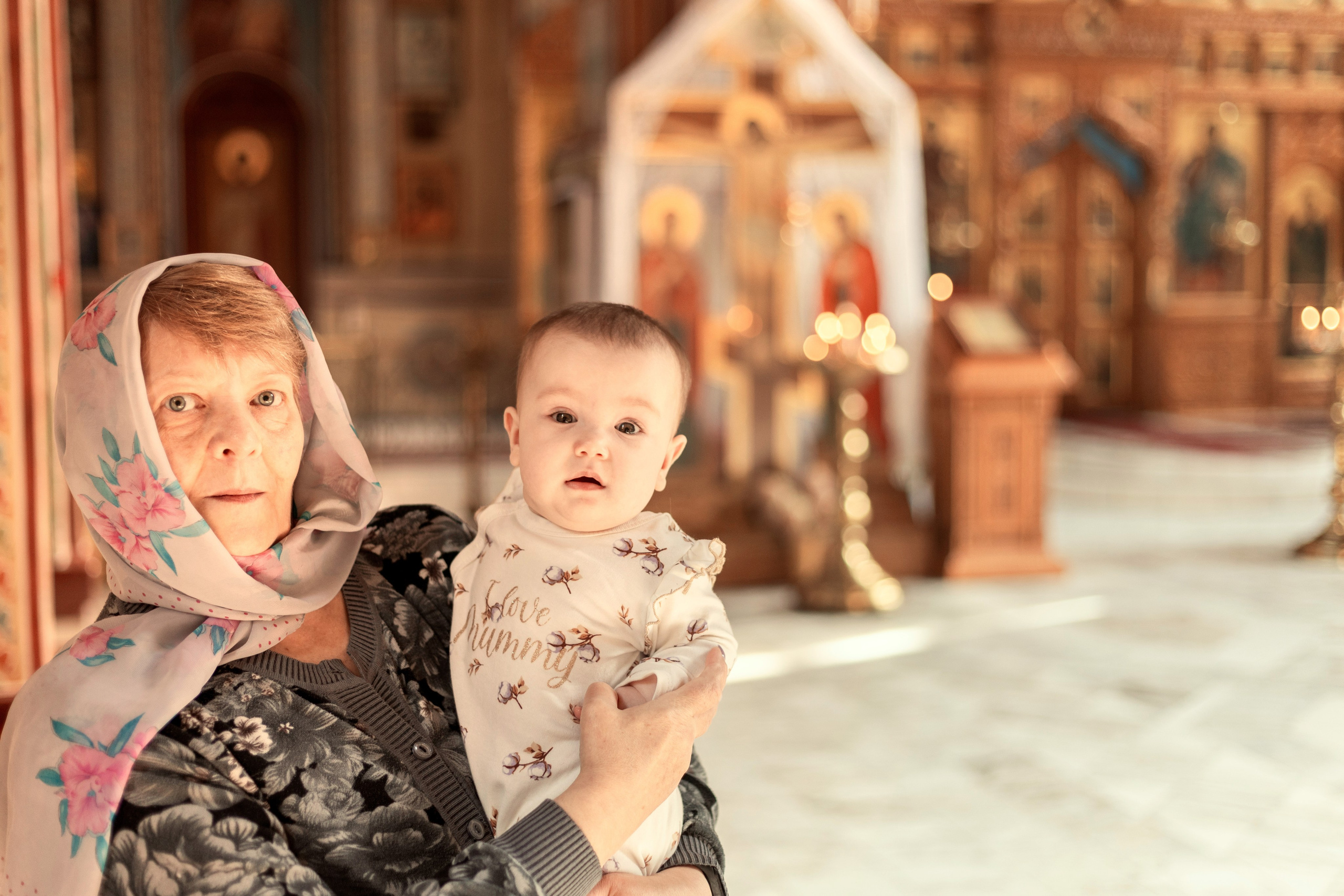 Таинство Крещение Евсевии. ТОП Фотограф на Крещение и Венчание Железногорск Алексей Мещеряков