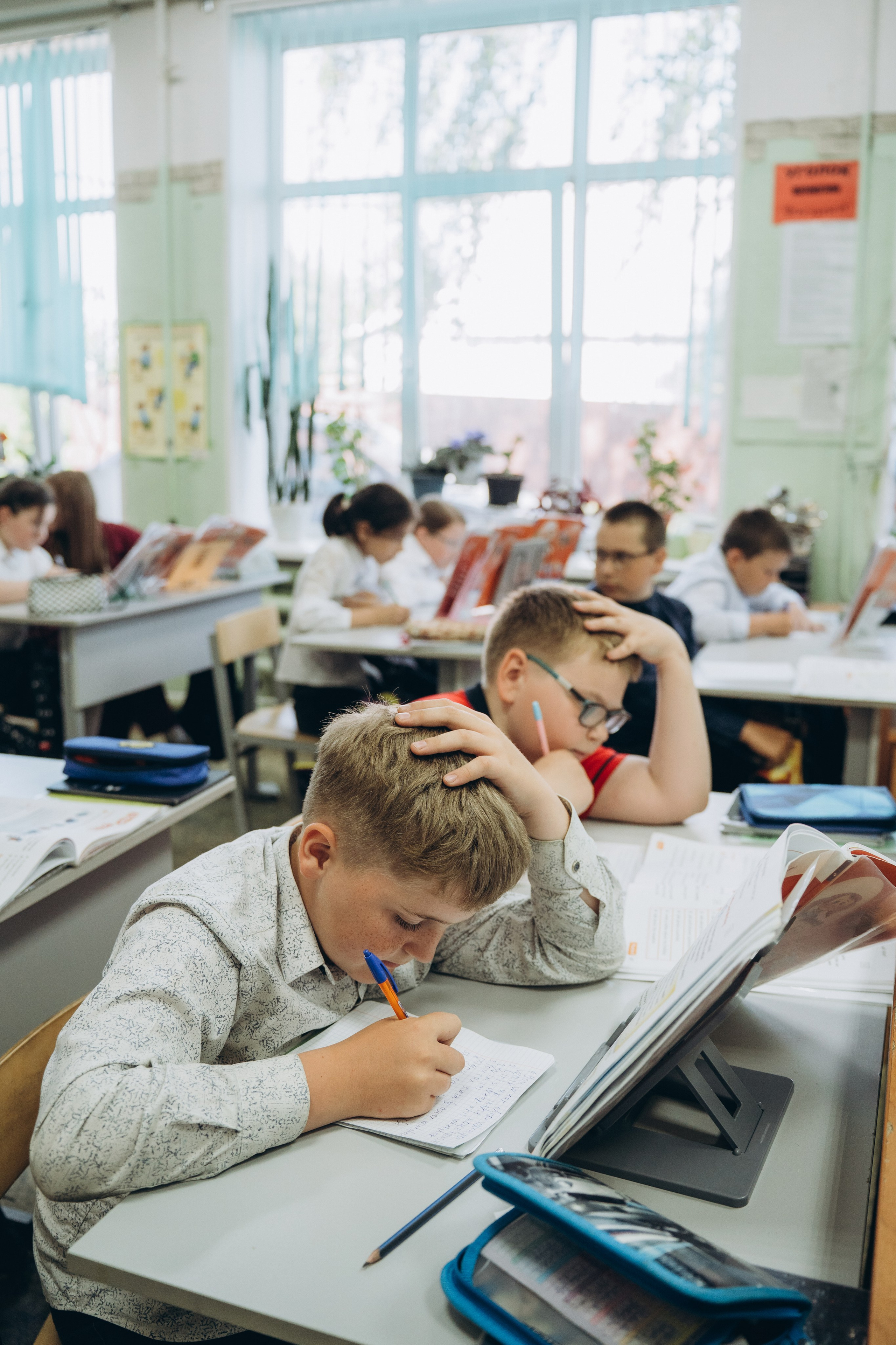 Школа, 4 класс. Семейный фотограф • Домашние съемки в Нижнем Новгороде
