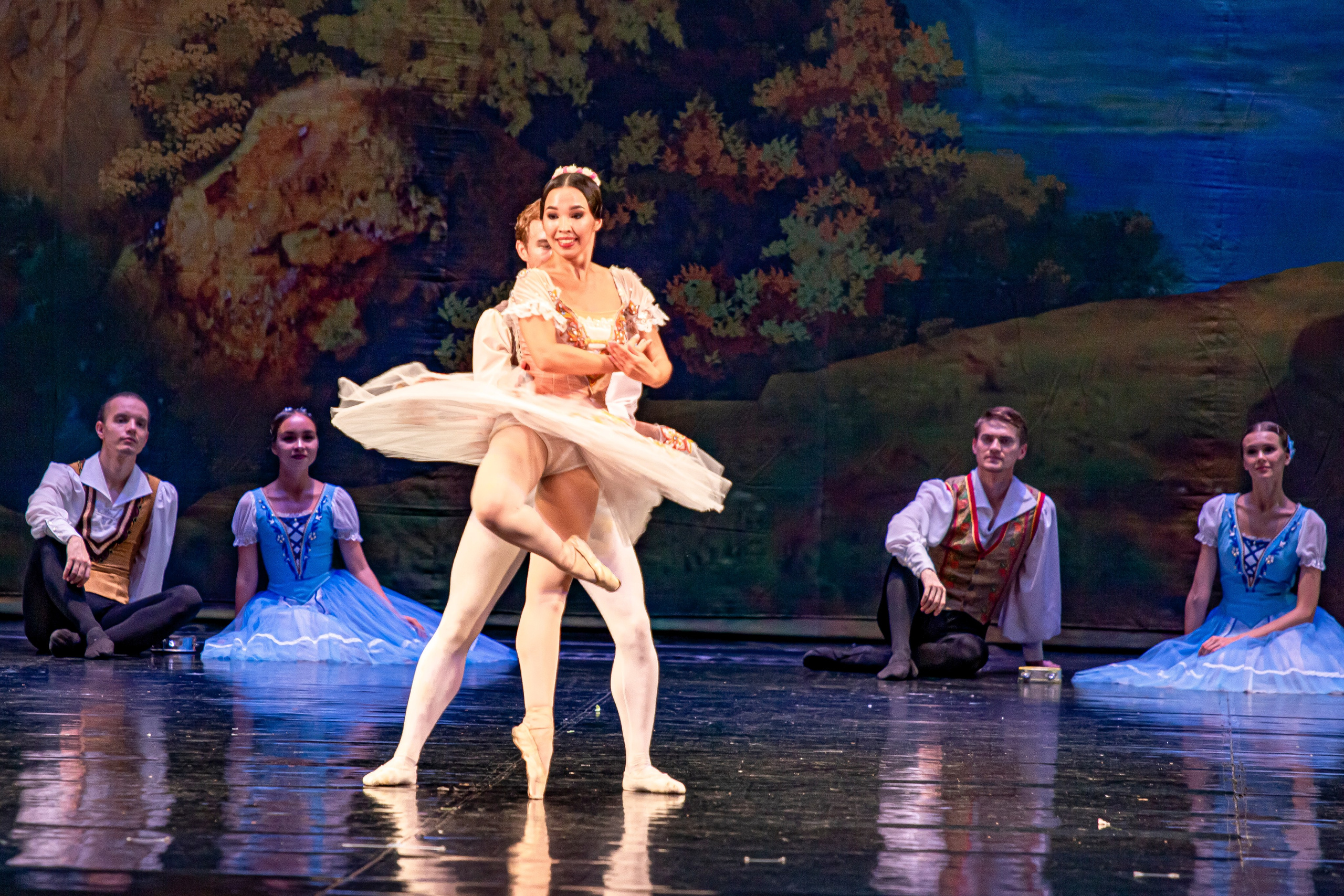 Жизель балет Марийского театра оперы и балета на сцене Зимнего театра. Фотограф в Сочи Юрий Шептаев
