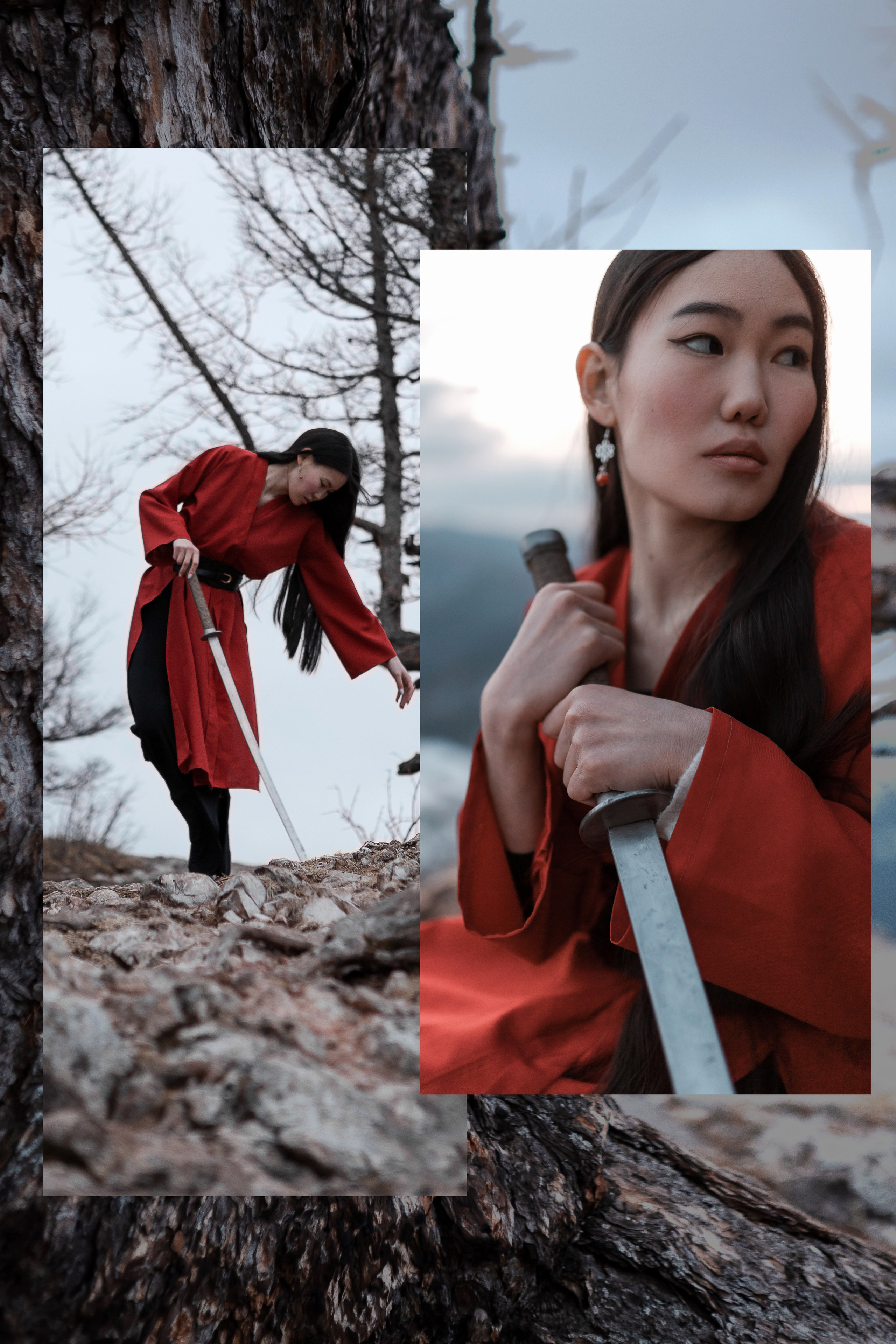 Кимоно и катана. Свадебный и портретный фотограф в Красноярске Алина Семенихина