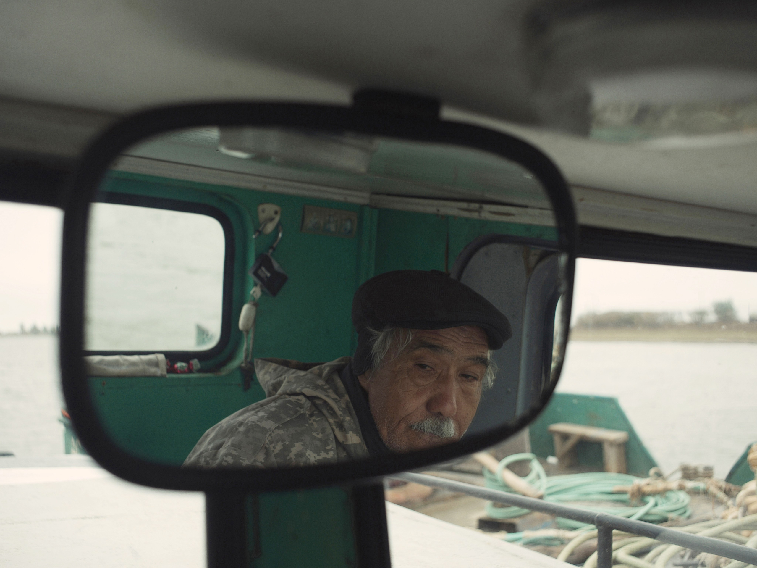 A fisherman in the Astrakhan region, where, despite the destruction of Soviet fish factories, numerous artels of fishermen work – there's practically no other job here
