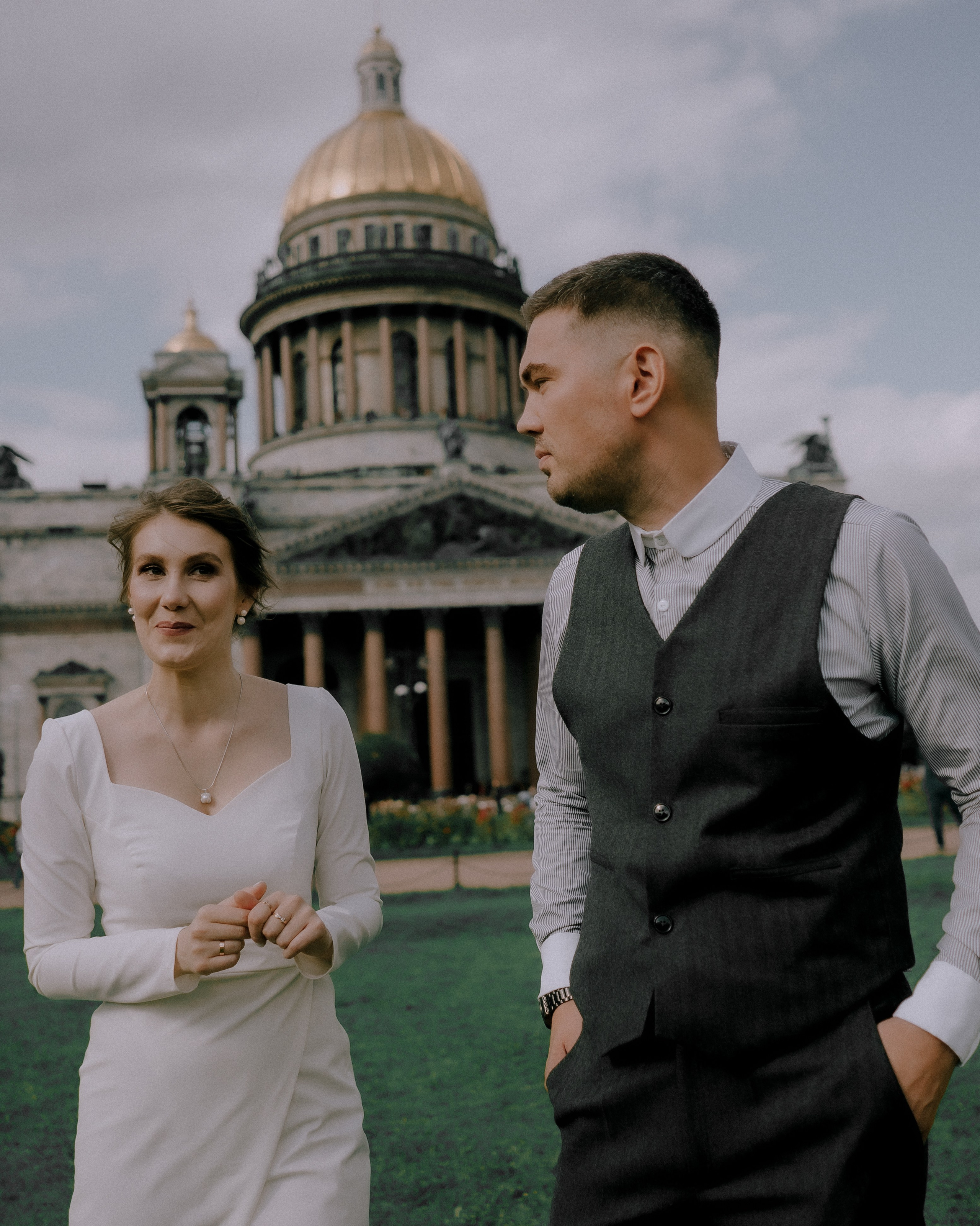 Коротко о нежности'. Свадебный фотограф в Санкт-Петербурге Миша Репина