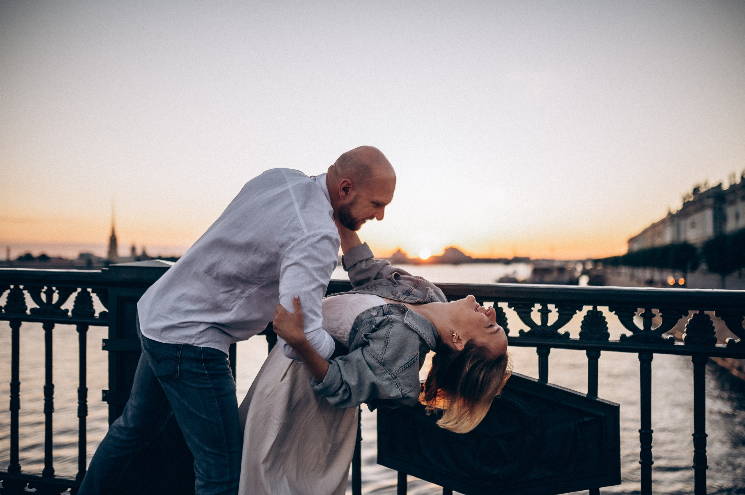 Лав стори Питер на рассвете. Фотограф ПИТЕР СПБ Надежда Баранова