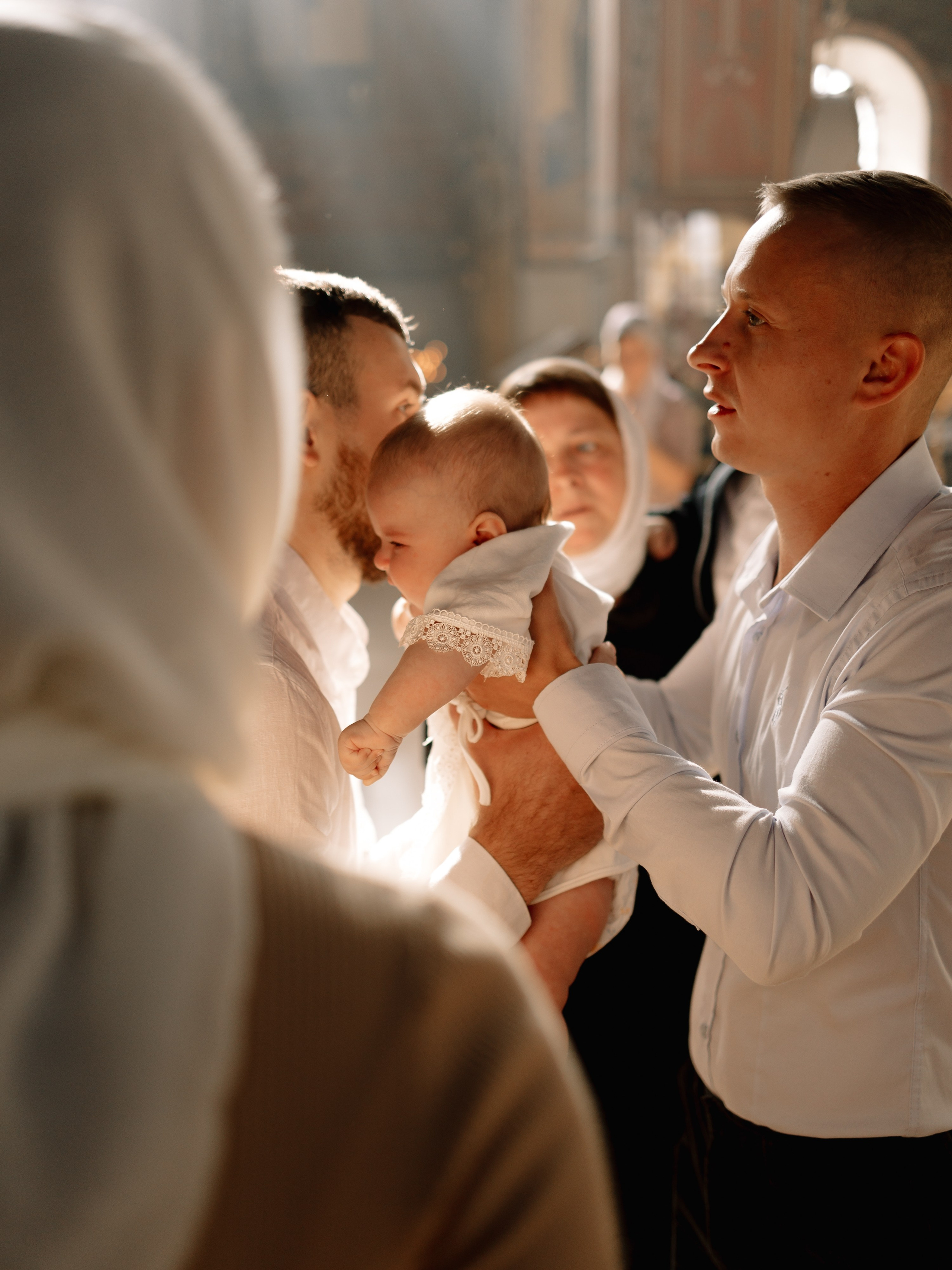 Таинство крещения Миланы. Семейный фотограф в Краснодаре Храмова Анна