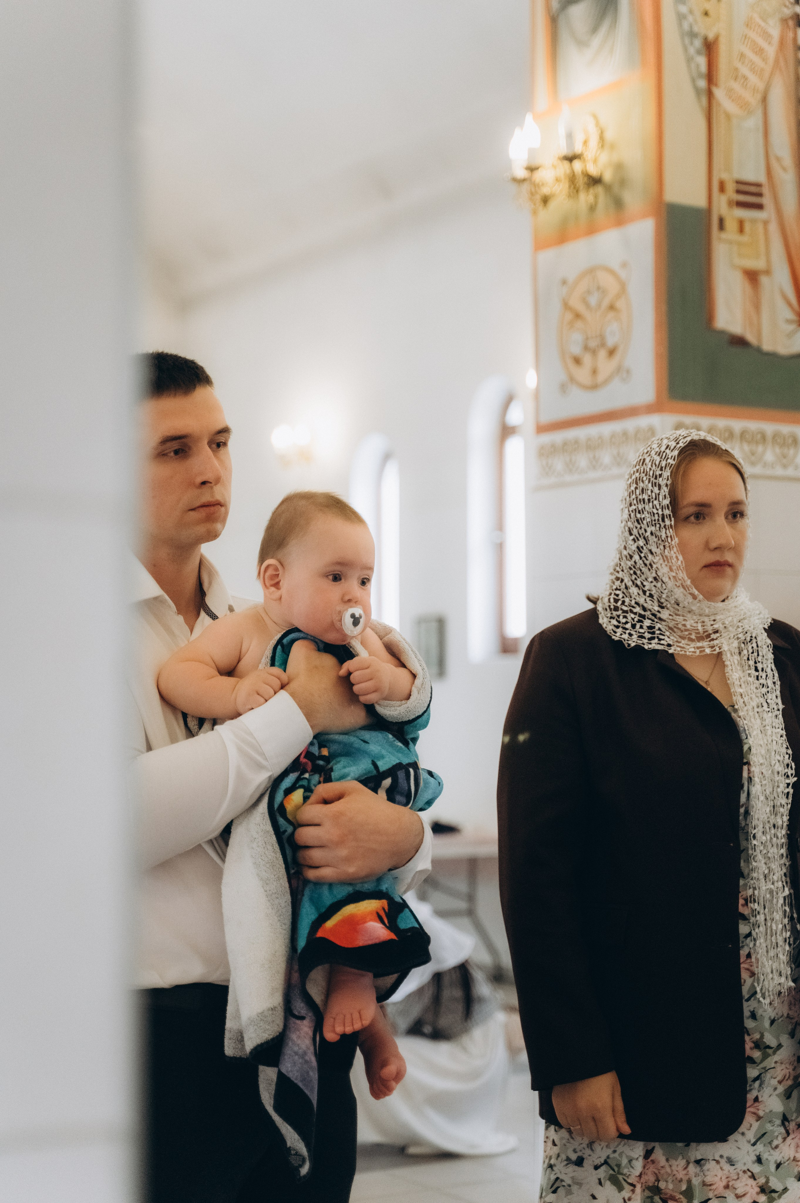 Крещение Демьяна (Церковь в честь святой блаженной Ксении Петербургской). Семейный фотограф в Минске Дарья Дреко