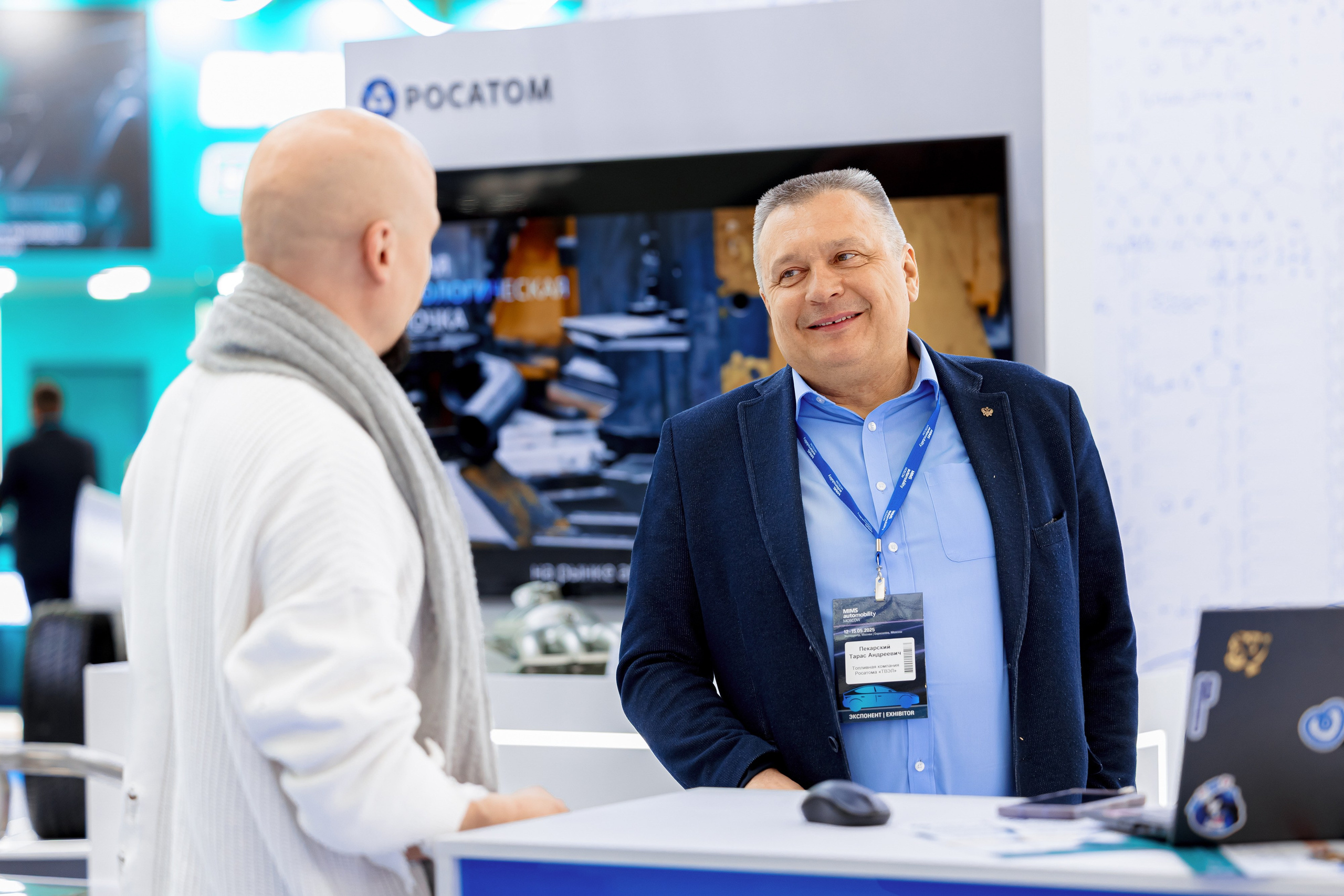 Выставочная фотосъемка компании «Росатом» mims automobility moscow 2025. Репортажный фотограф Семён Борисов | Москва