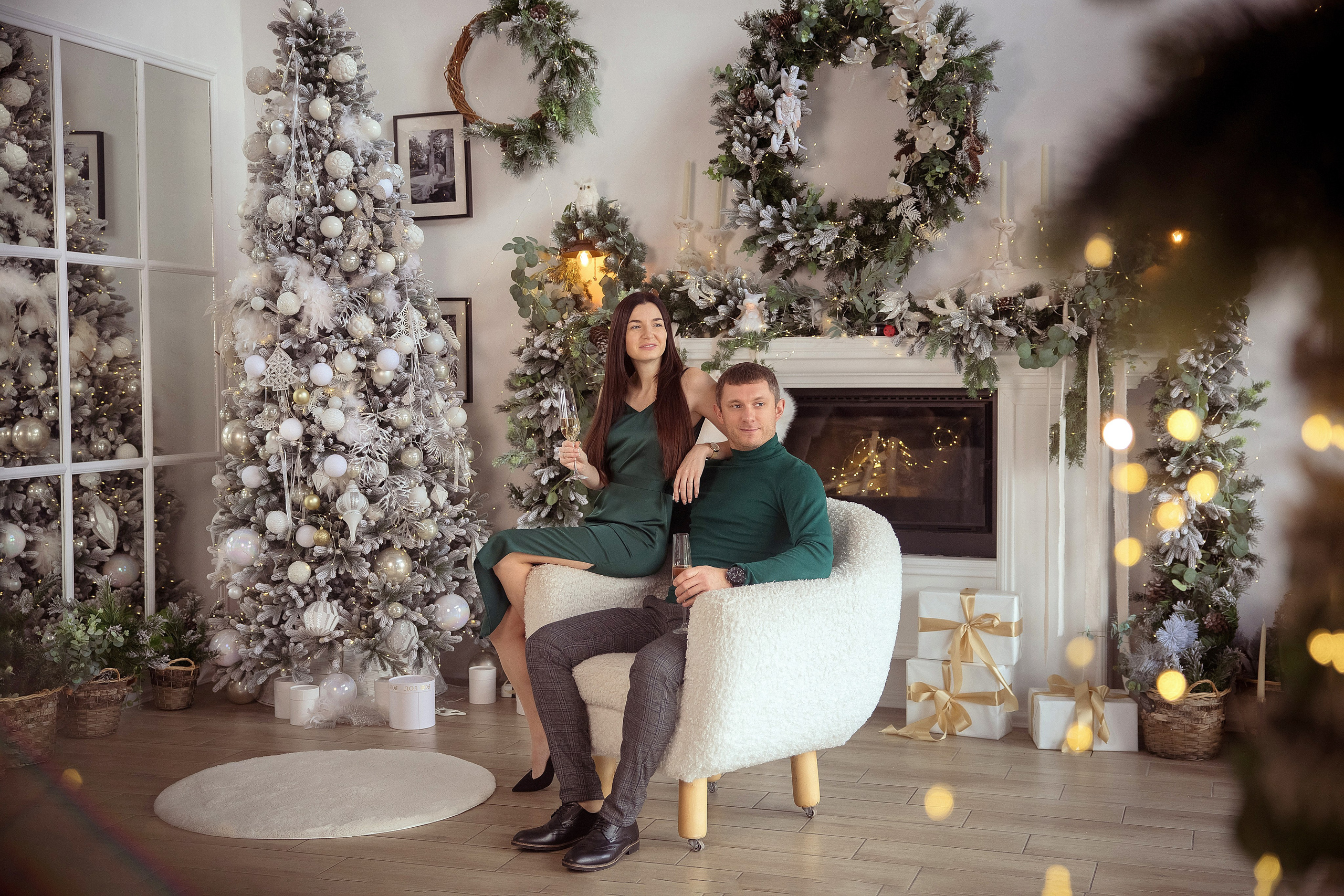 Максим, Ирина, Сёма и Захар. Фотограф на крещение и венчание