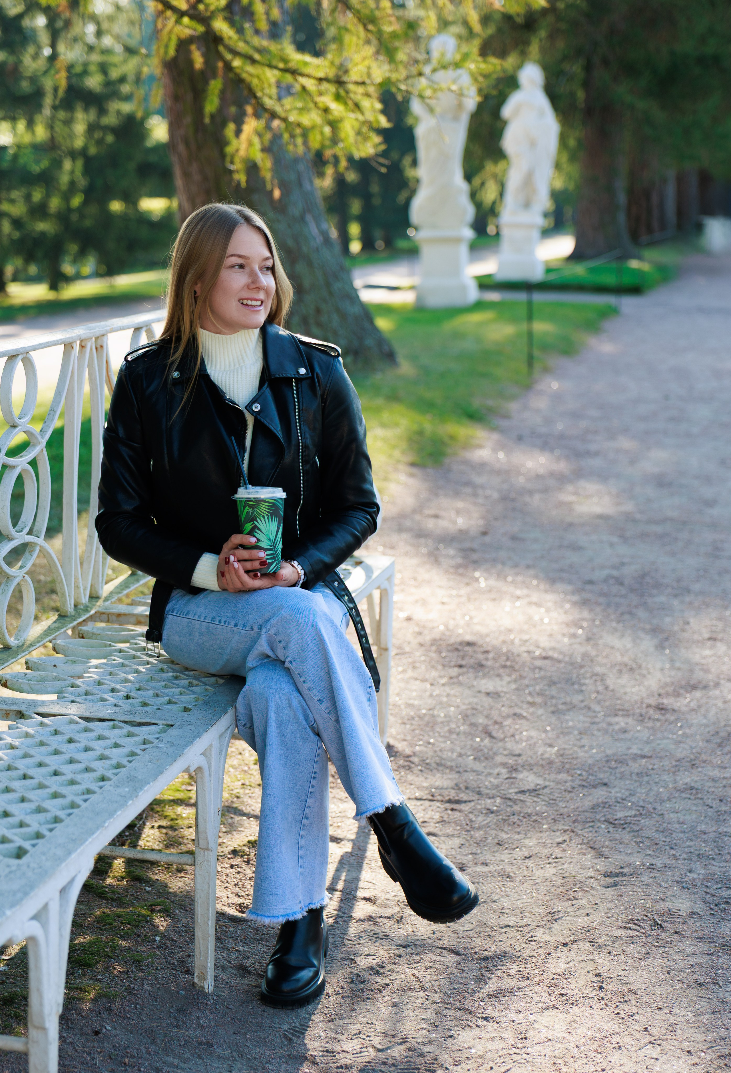 Солнечная осень в Пушкине. Портретный, семейный фотограф в Санкт-Петербурге и Ленинградской области Виктория Соловьёва