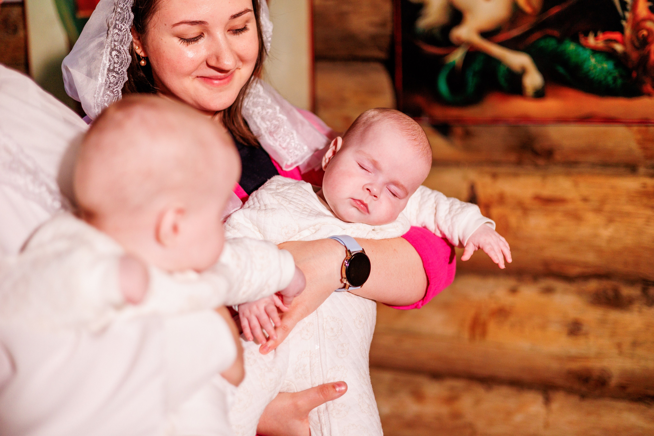 Крещение близняшек. Свадебный и семейный фотограф в Армавире