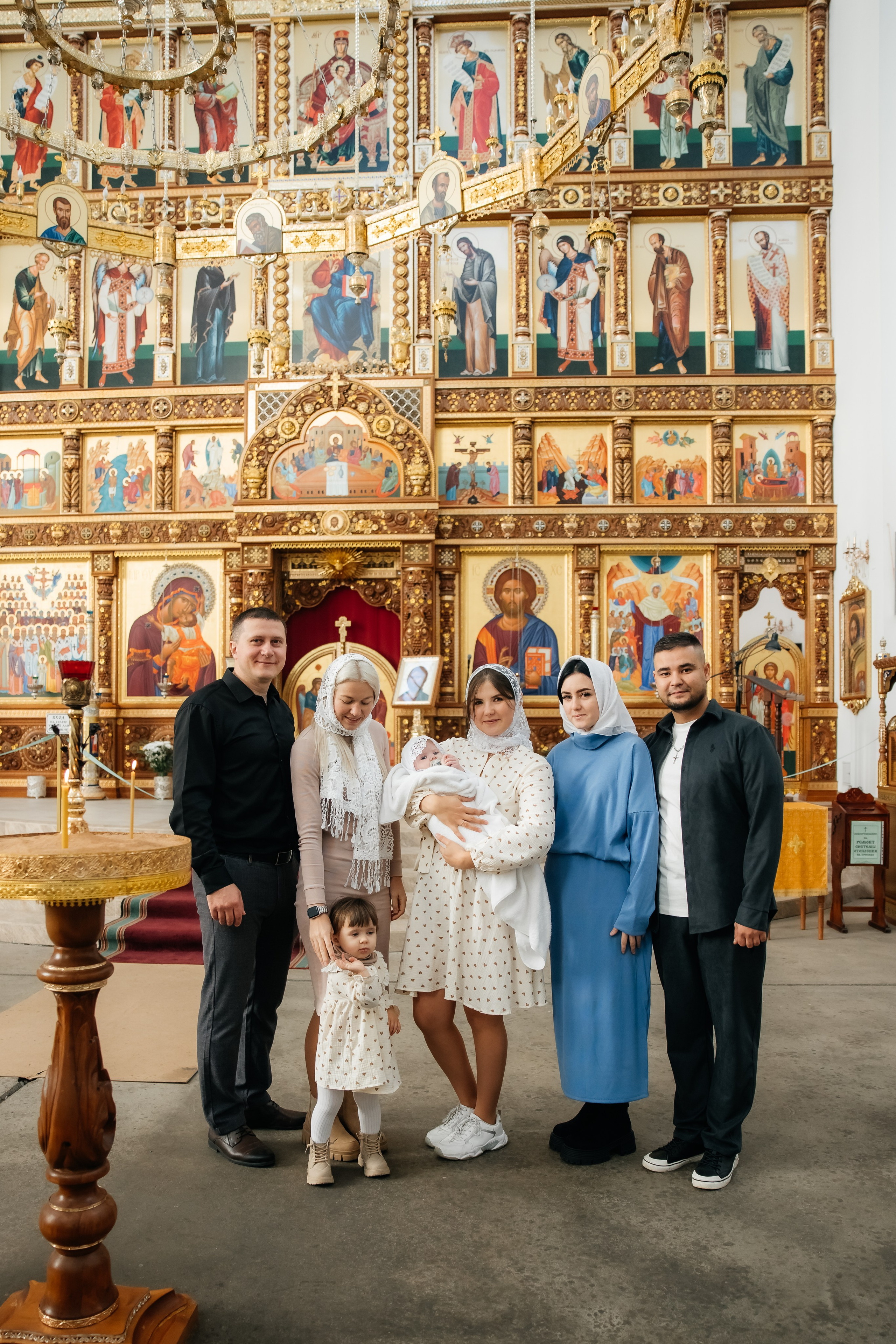 Крещение Мирославы. Храм иконы Божьей Матери «Всех скорбящих Радость». Фотограф ВИКА МЕДУЗА