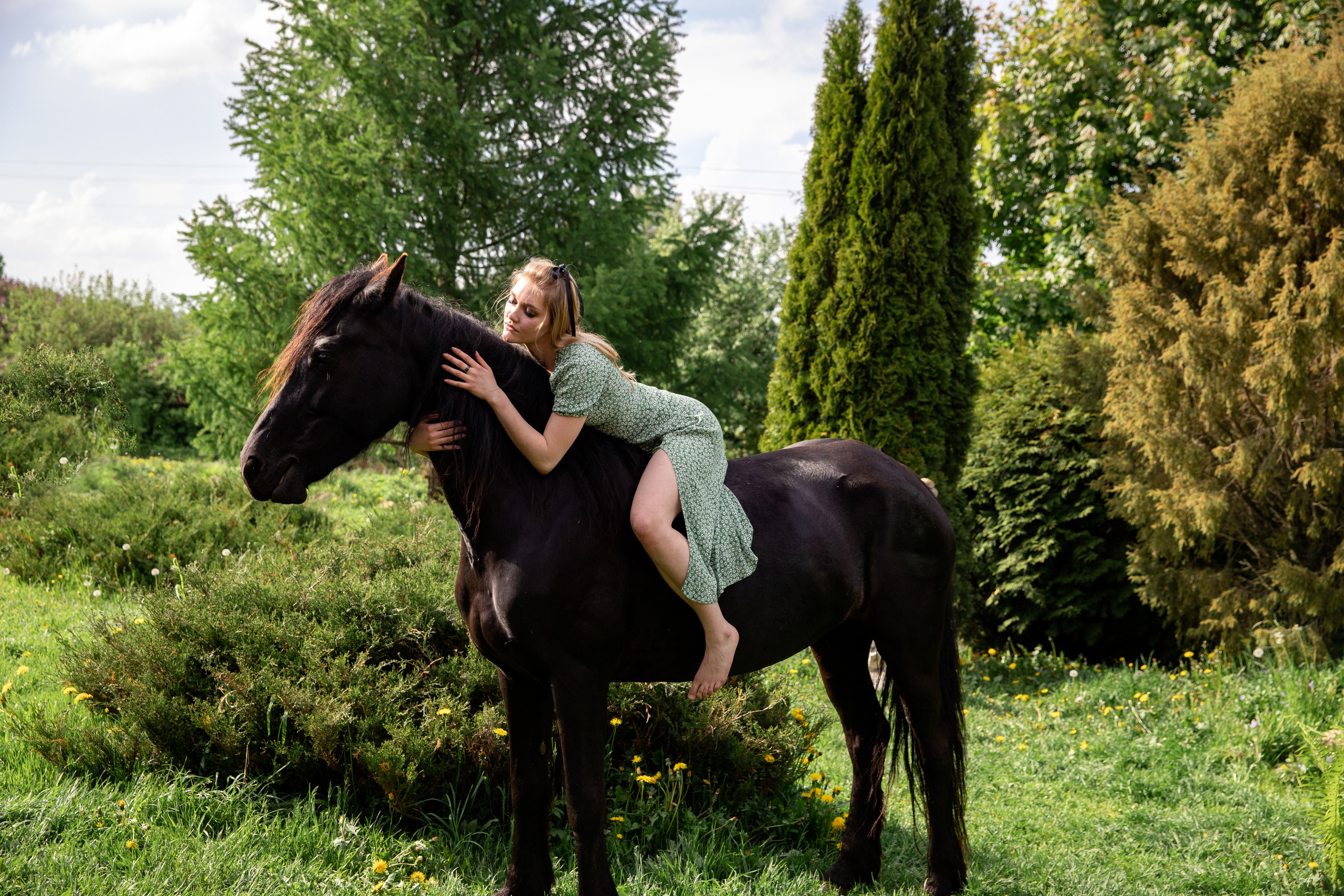 Фотосъемка на конном ранчо