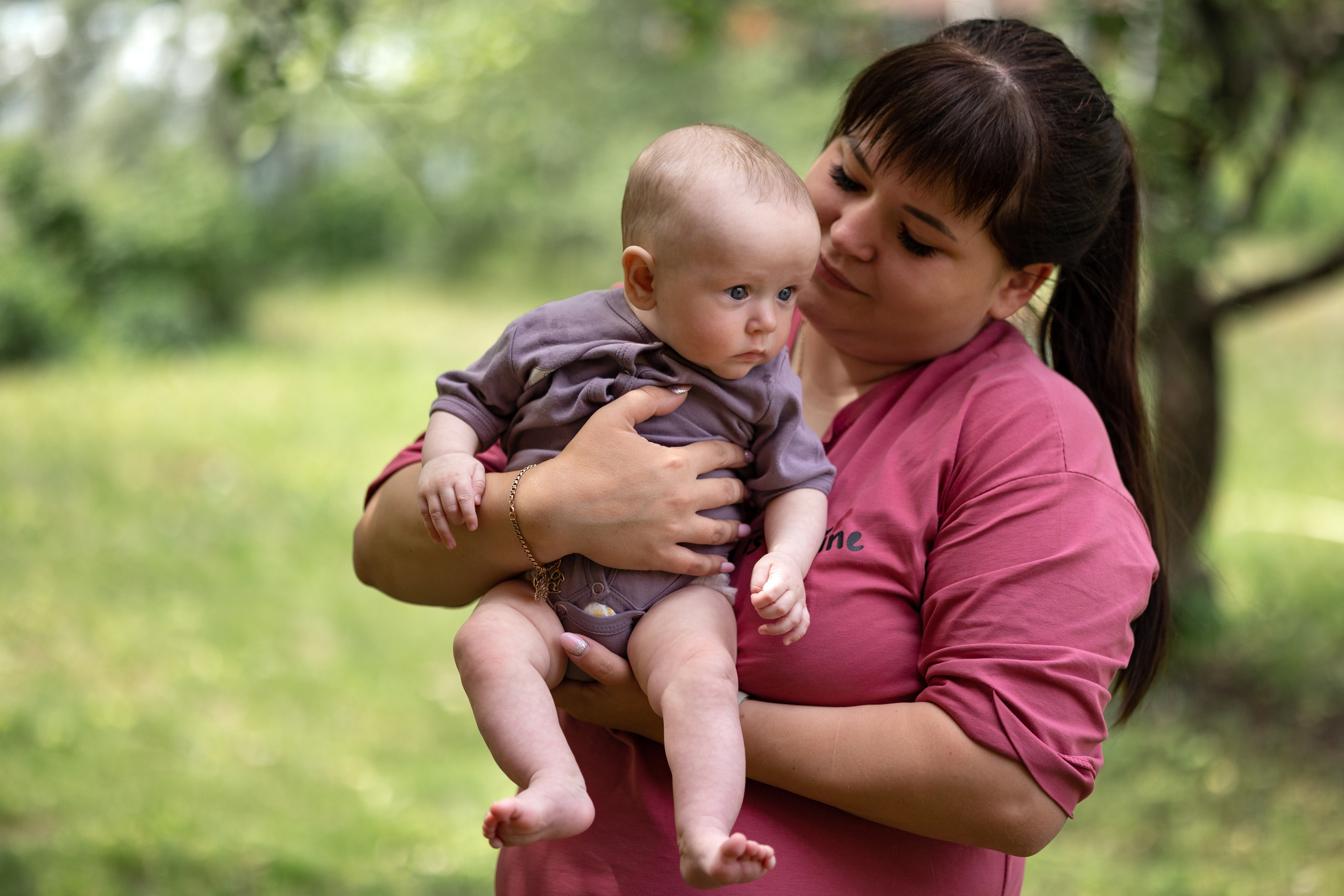Фотосессия материнства. Алина и Гордей