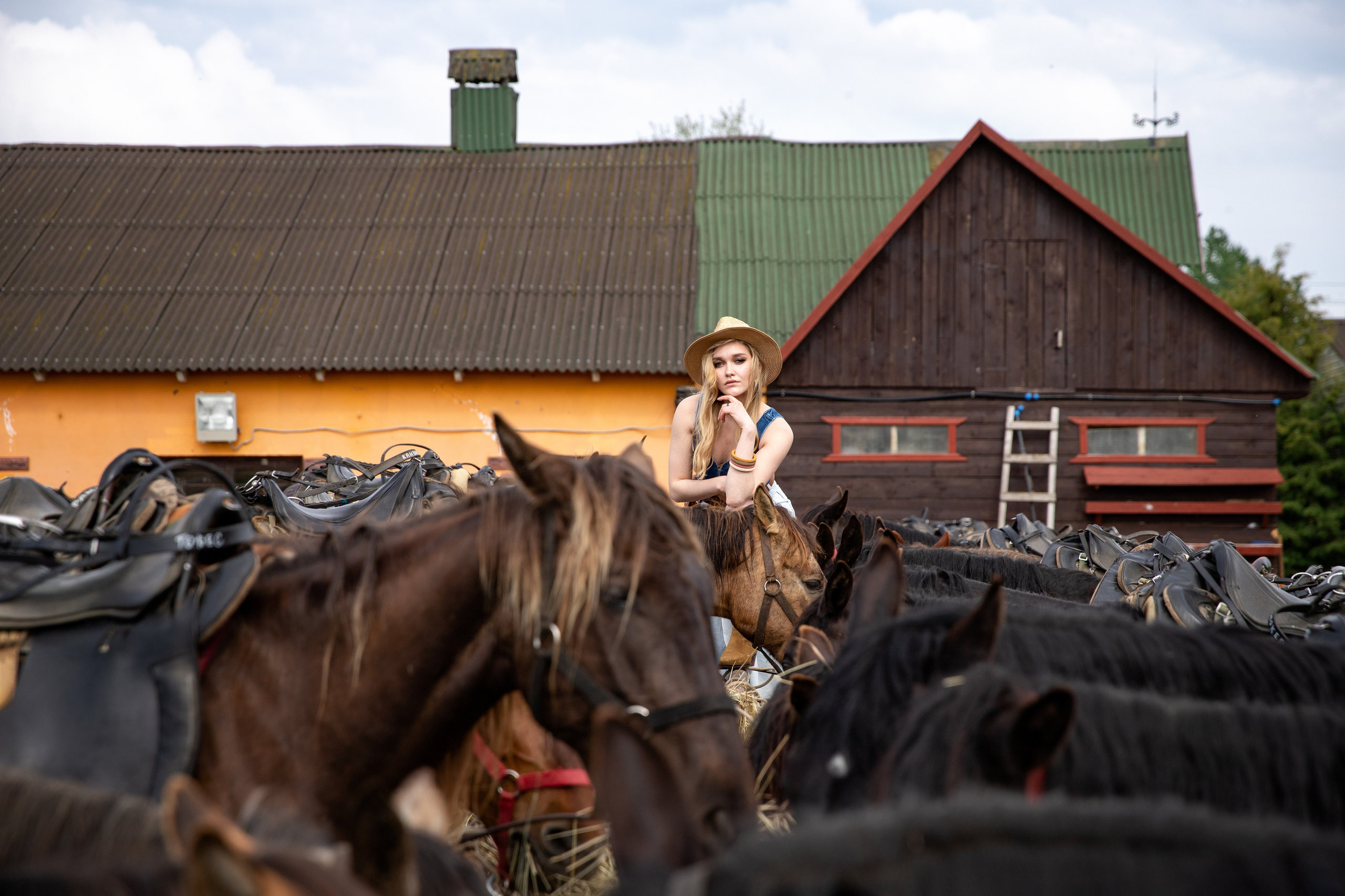 Фотосъемка на конном ранчо