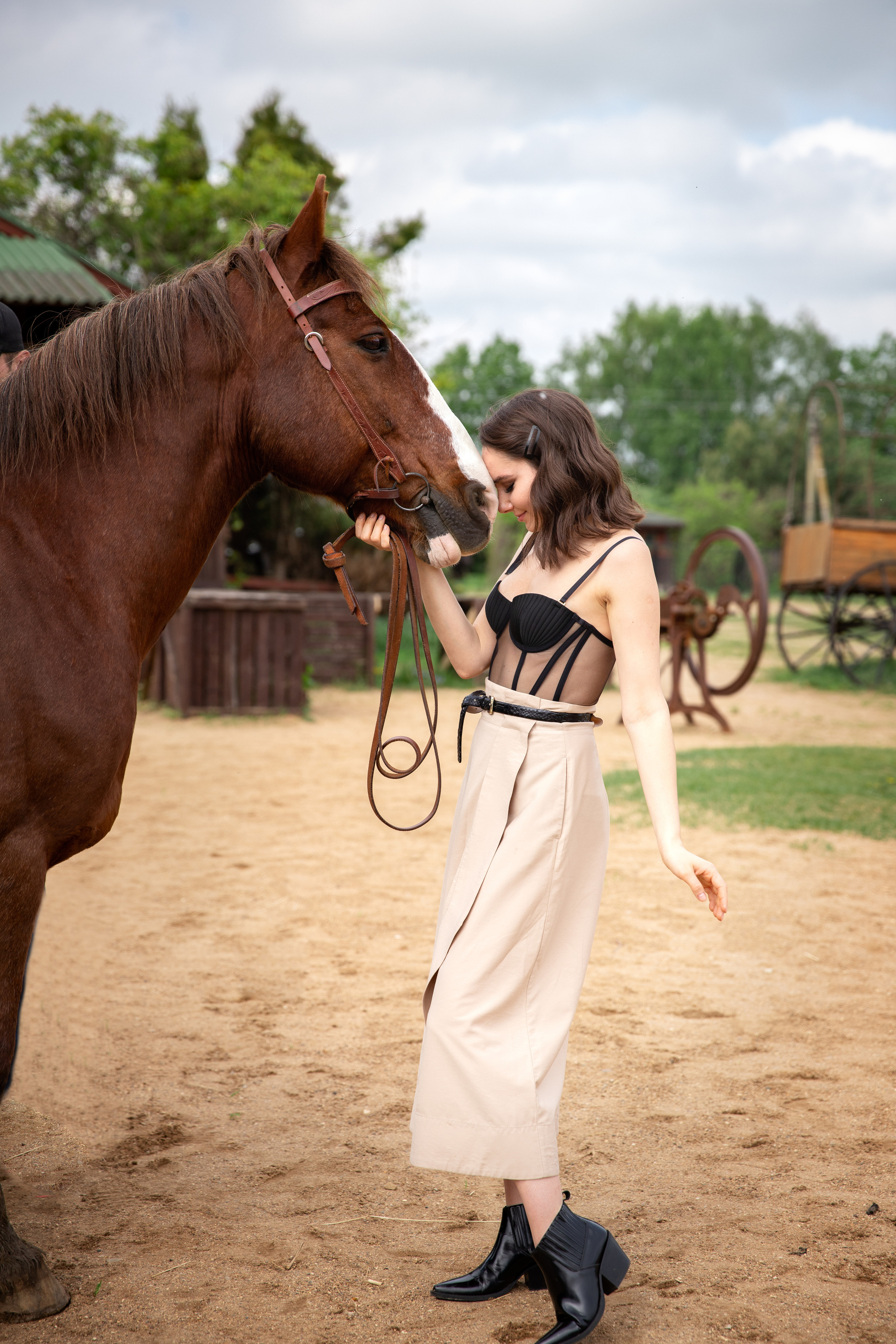 Стилизованная фотосессия на Ранчо «Аванпост»