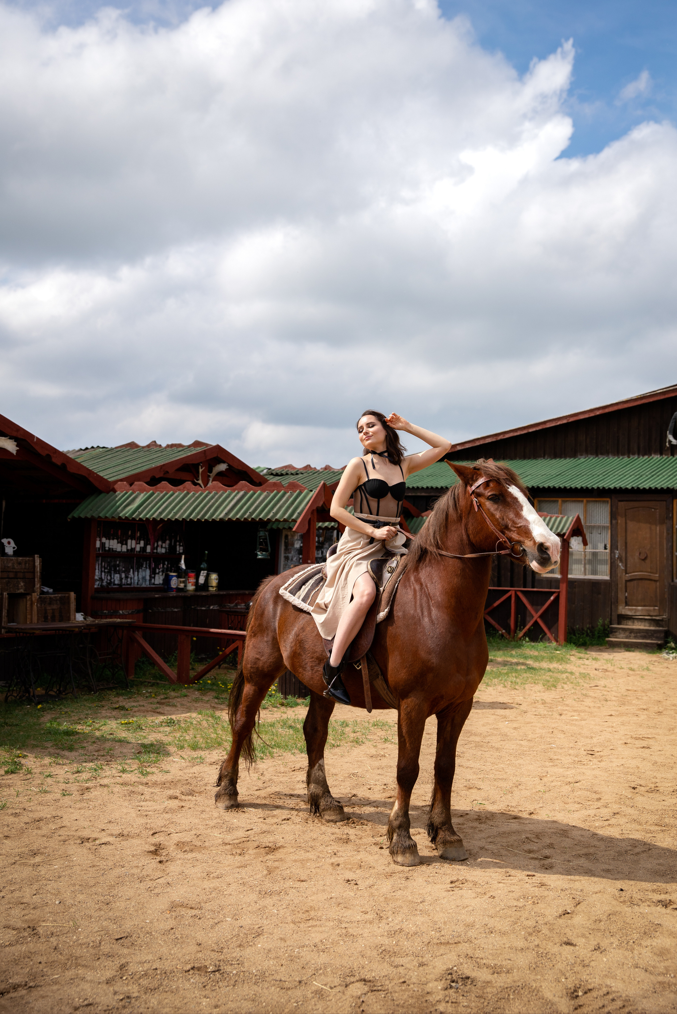 Стилизованная фотосессия на Ранчо «Аванпост»