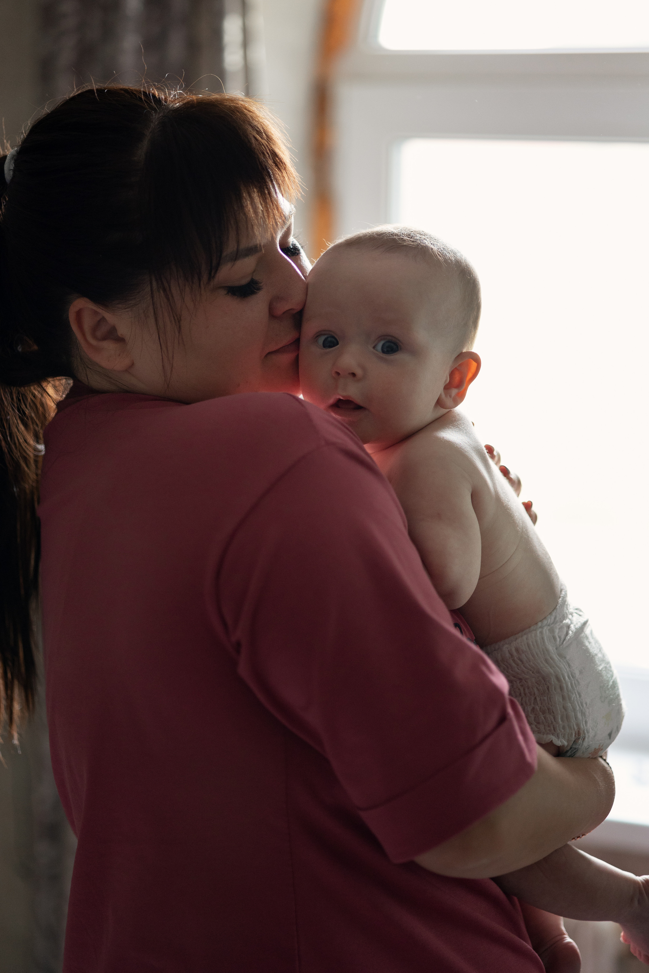 Фотосессия материнства. Алина и Гордей