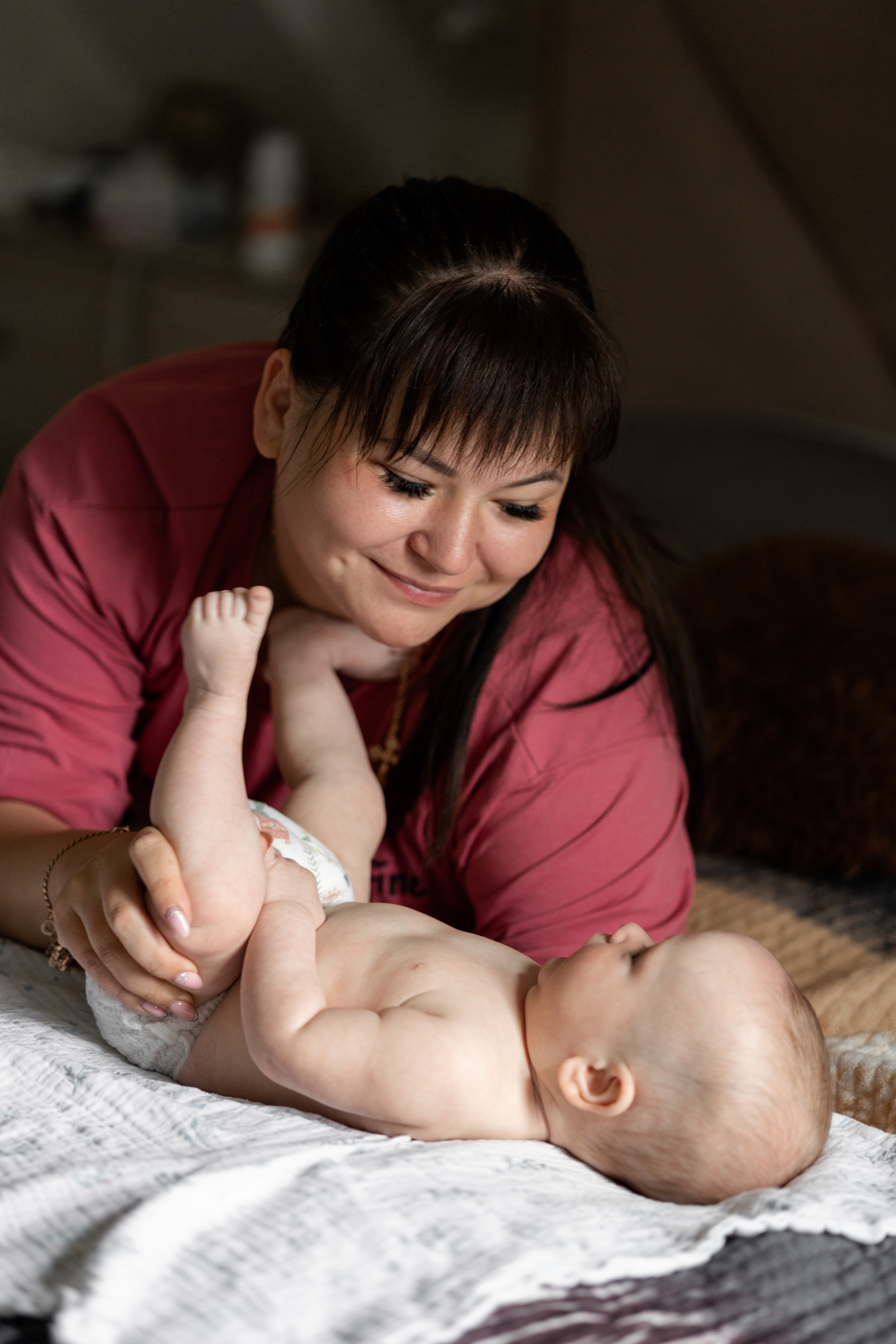 Фотосессия материнства. Алина и Гордей