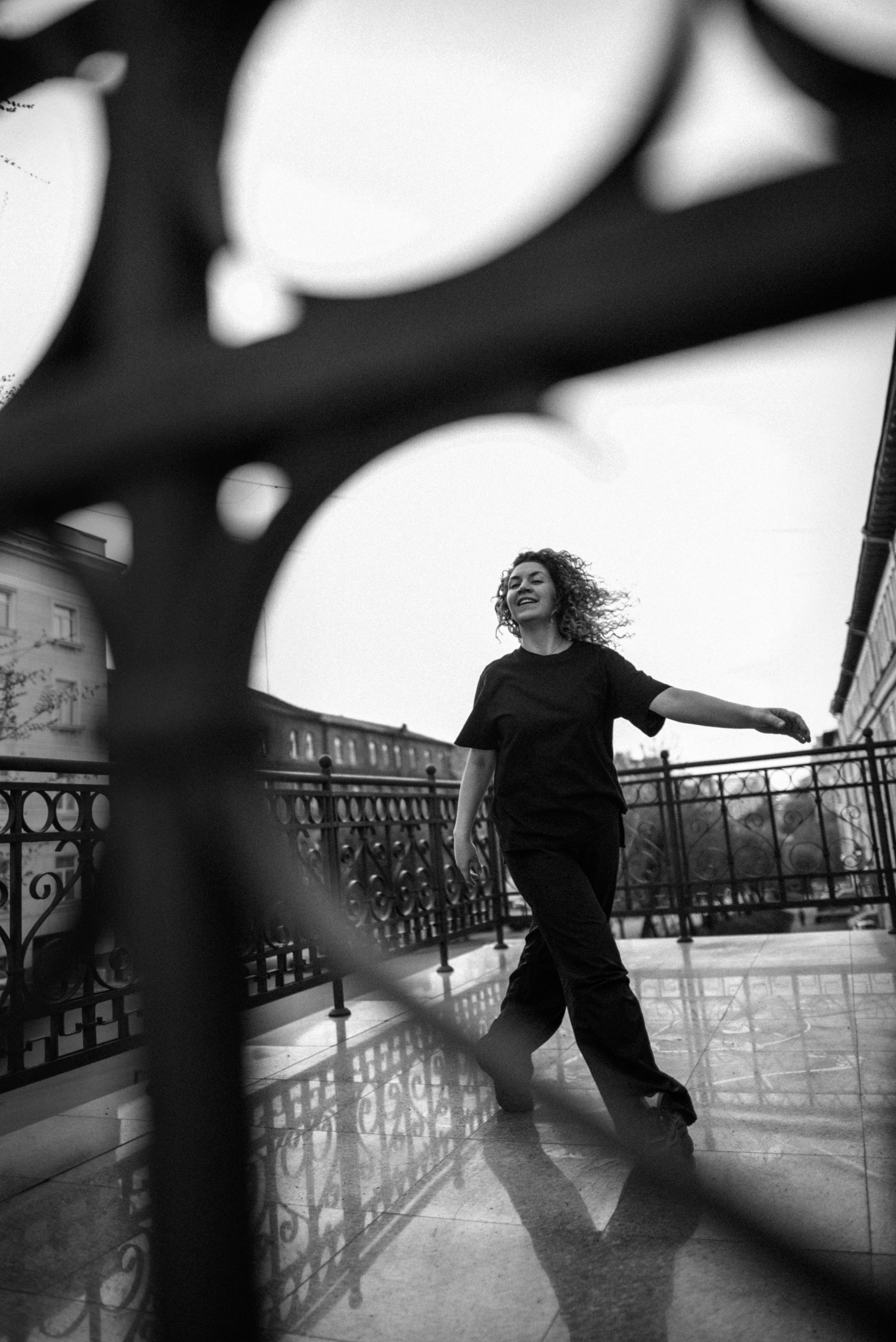 Рассвет в городе: Ира и парсон Гром. Портфолио