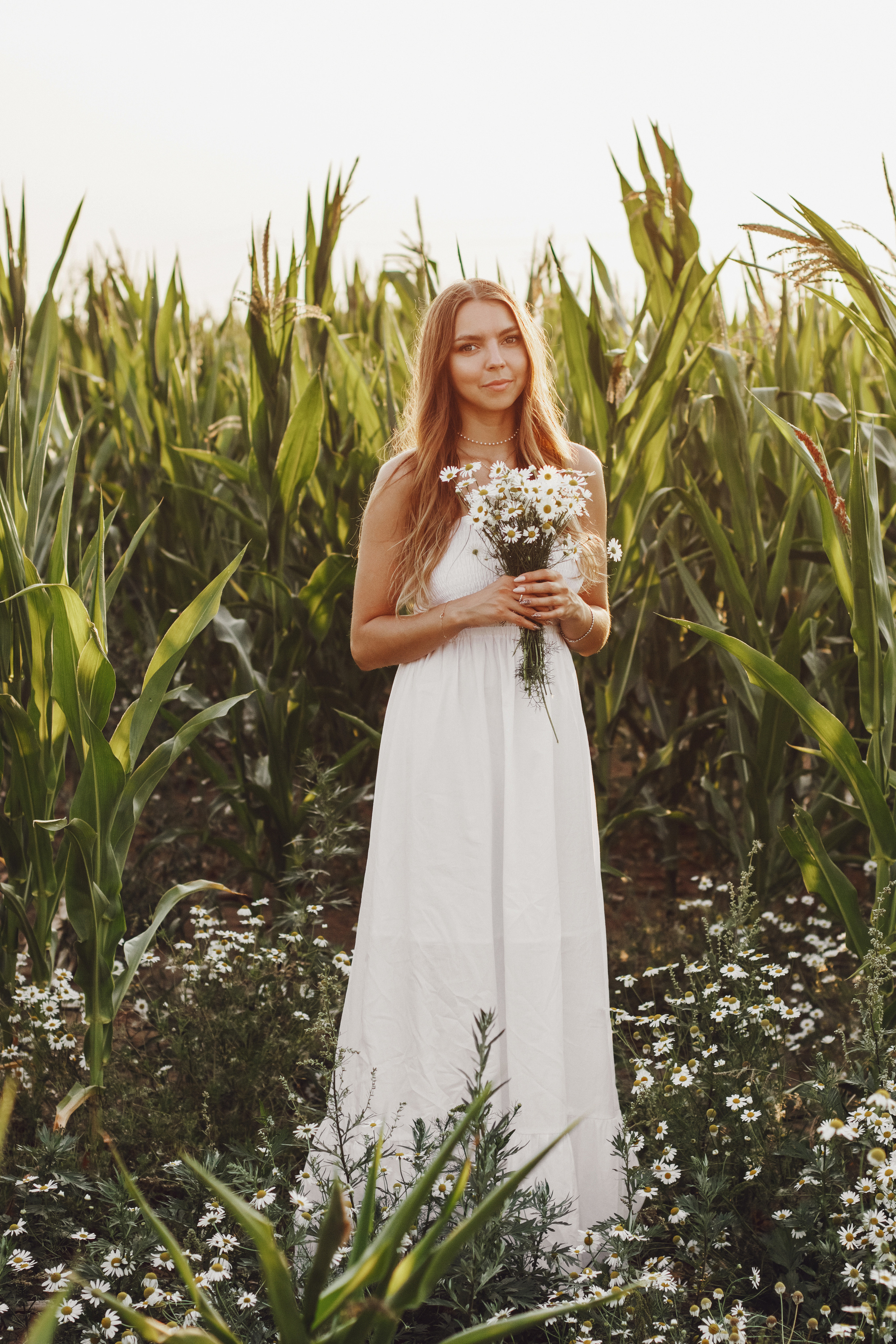 Фотосессия в кукурузном поле. Контентный фотограф в Перми Натали Кытманова