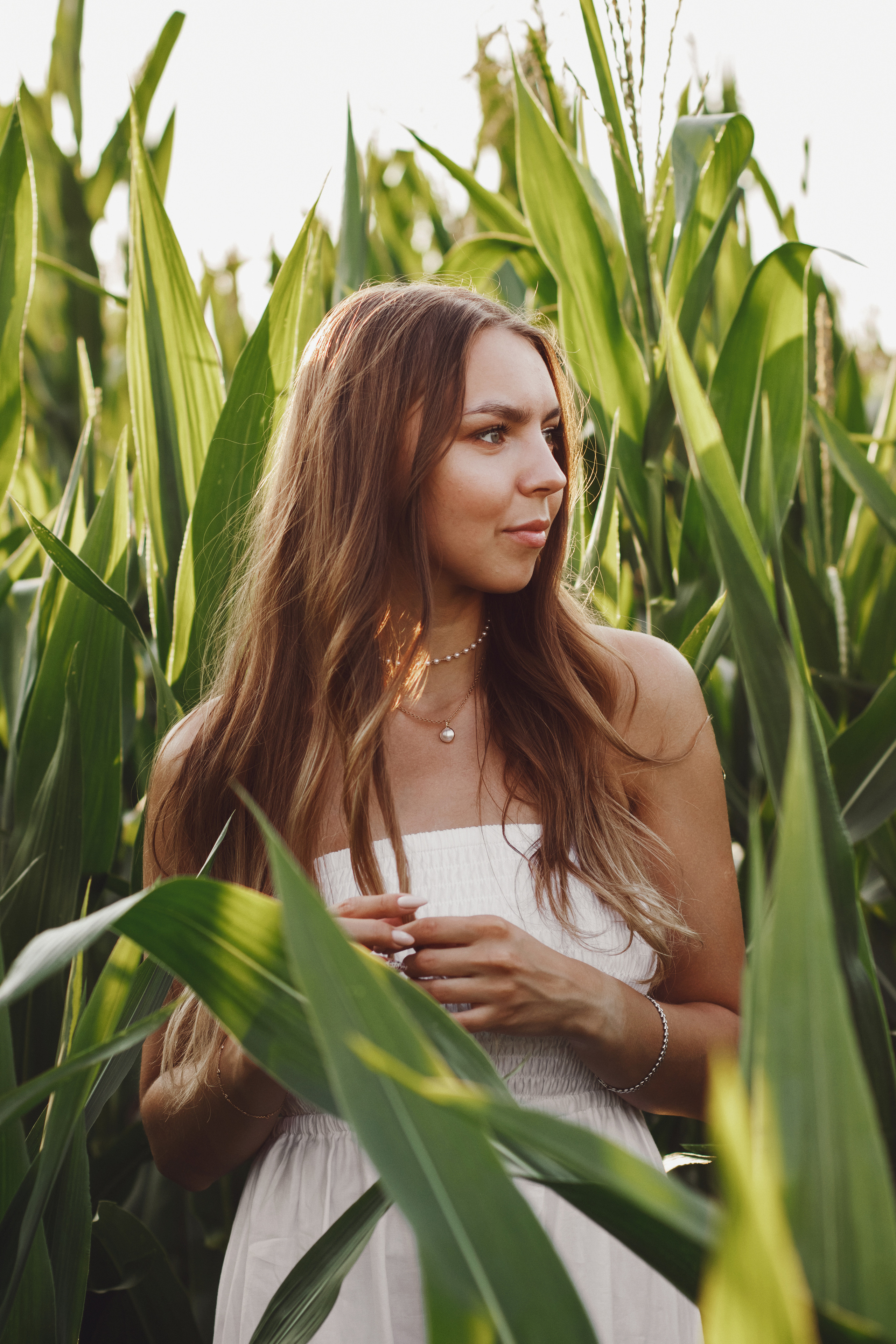 Фотосессия в кукурузном поле. Контентный фотограф в Перми Натали Кытманова