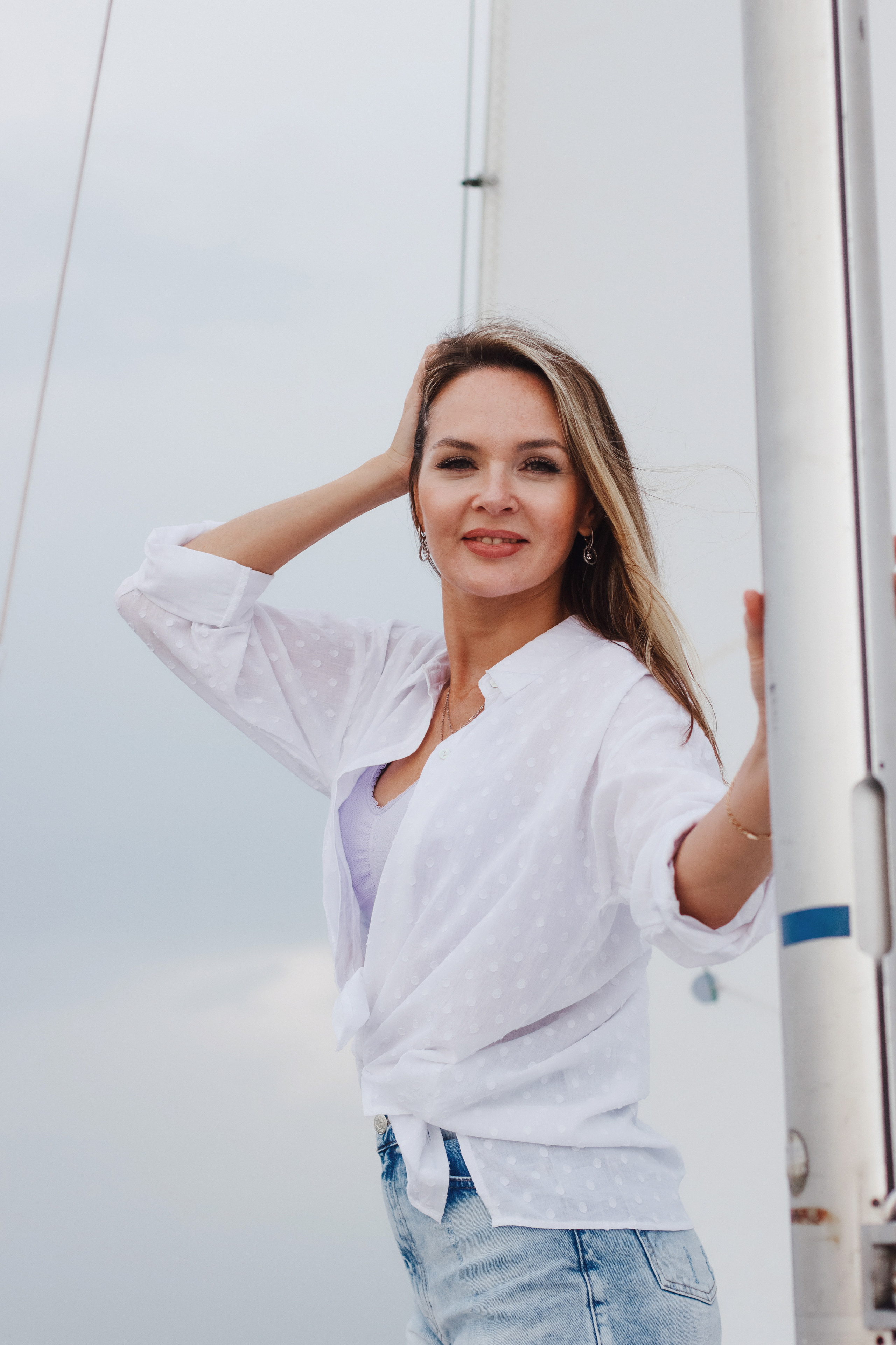 Фотосессия на яхте. Контентный фотограф в Перми Натали Кытманова