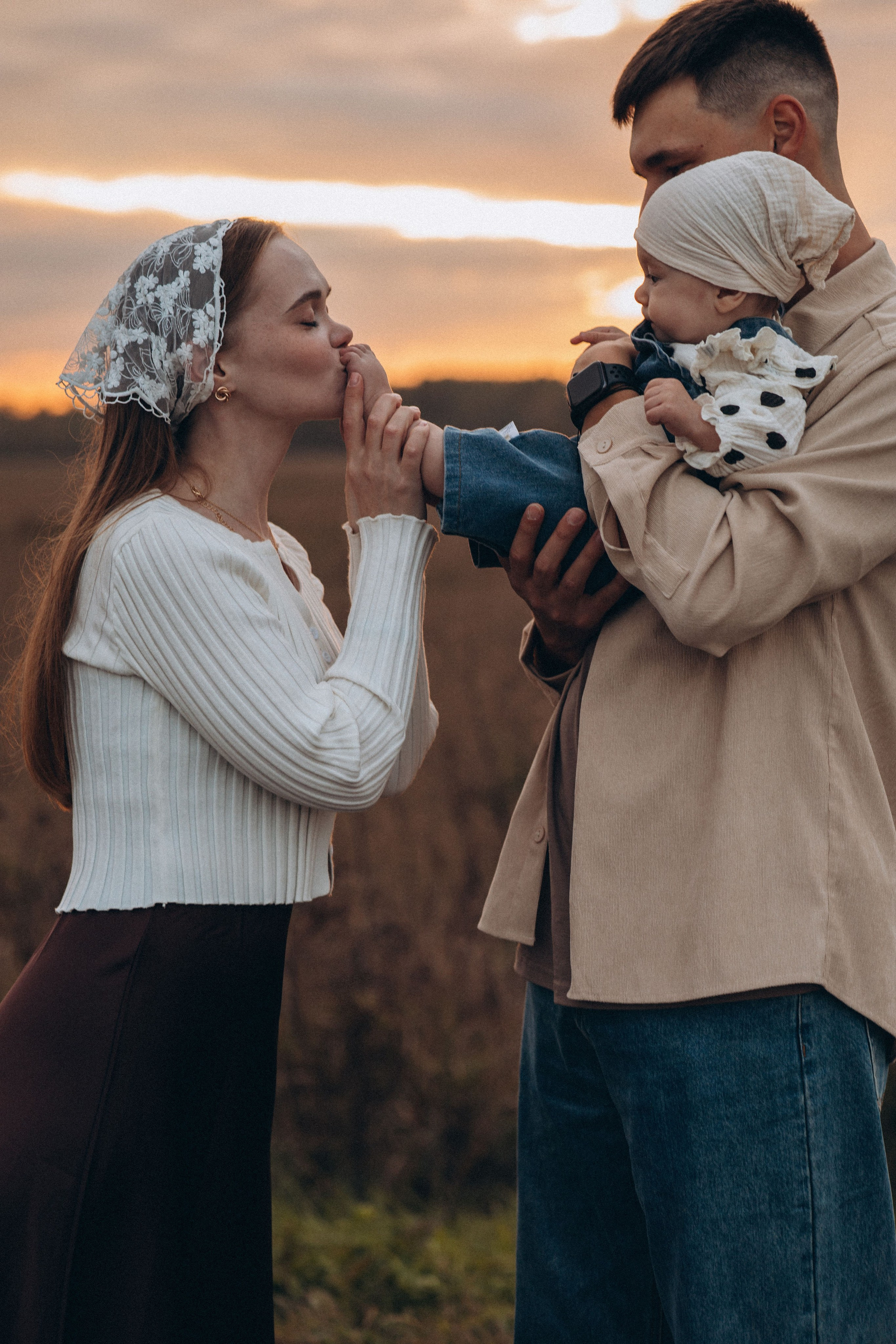 Максим Аня и Каролина. Семейный фотограф Нижневартовск Тюмень Ефимова Ирина