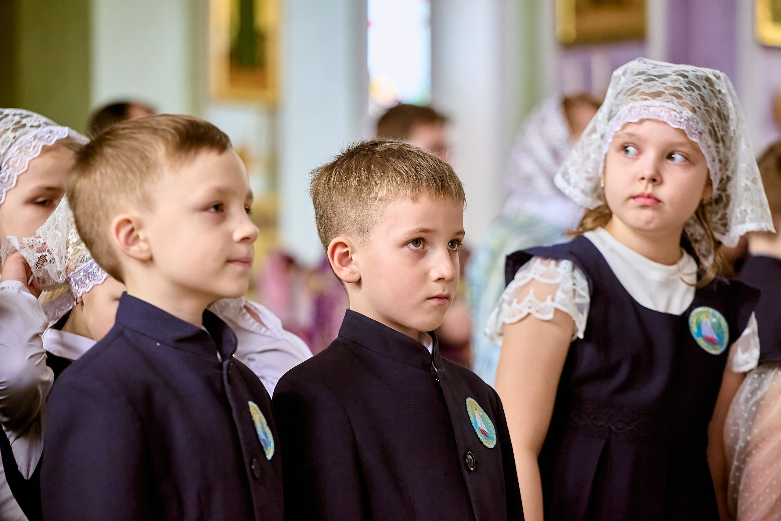 Лица Храма Детский Портрет в Храме