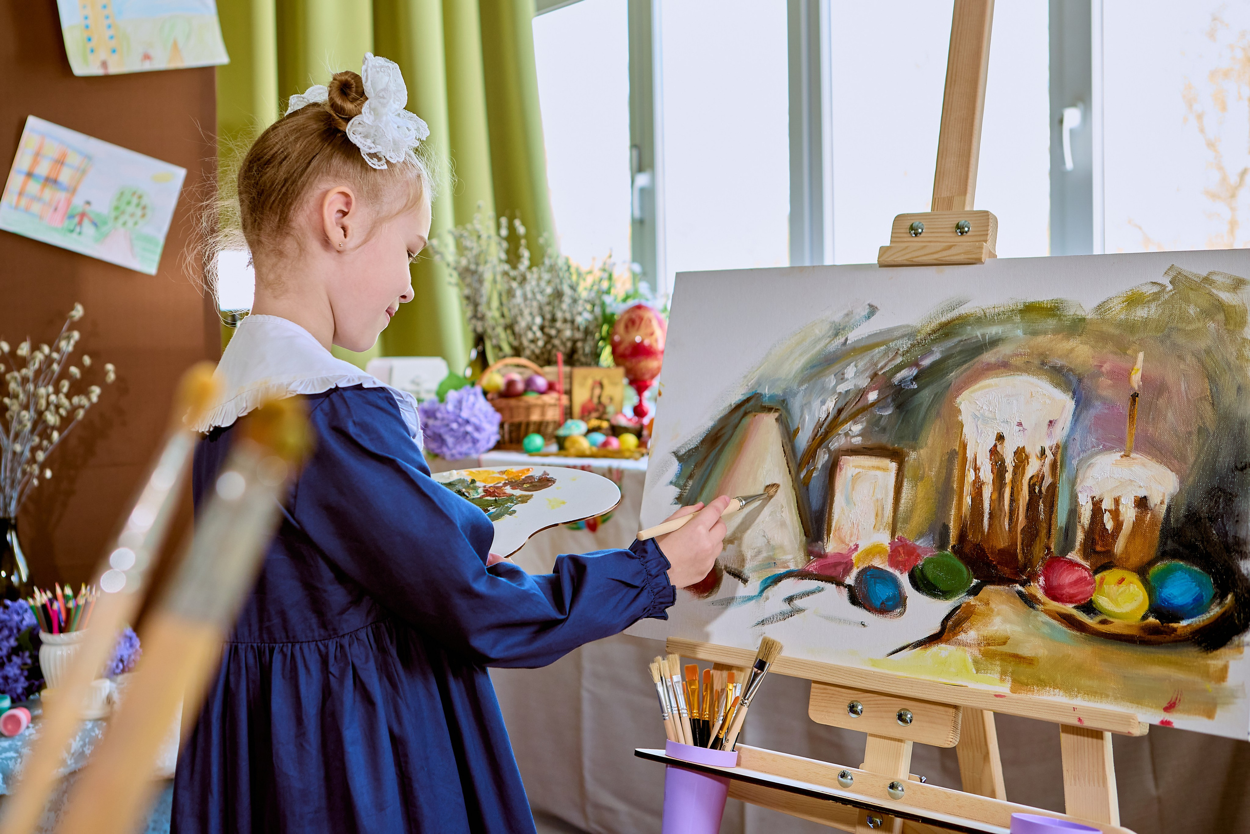 Творческая фотосессия художники