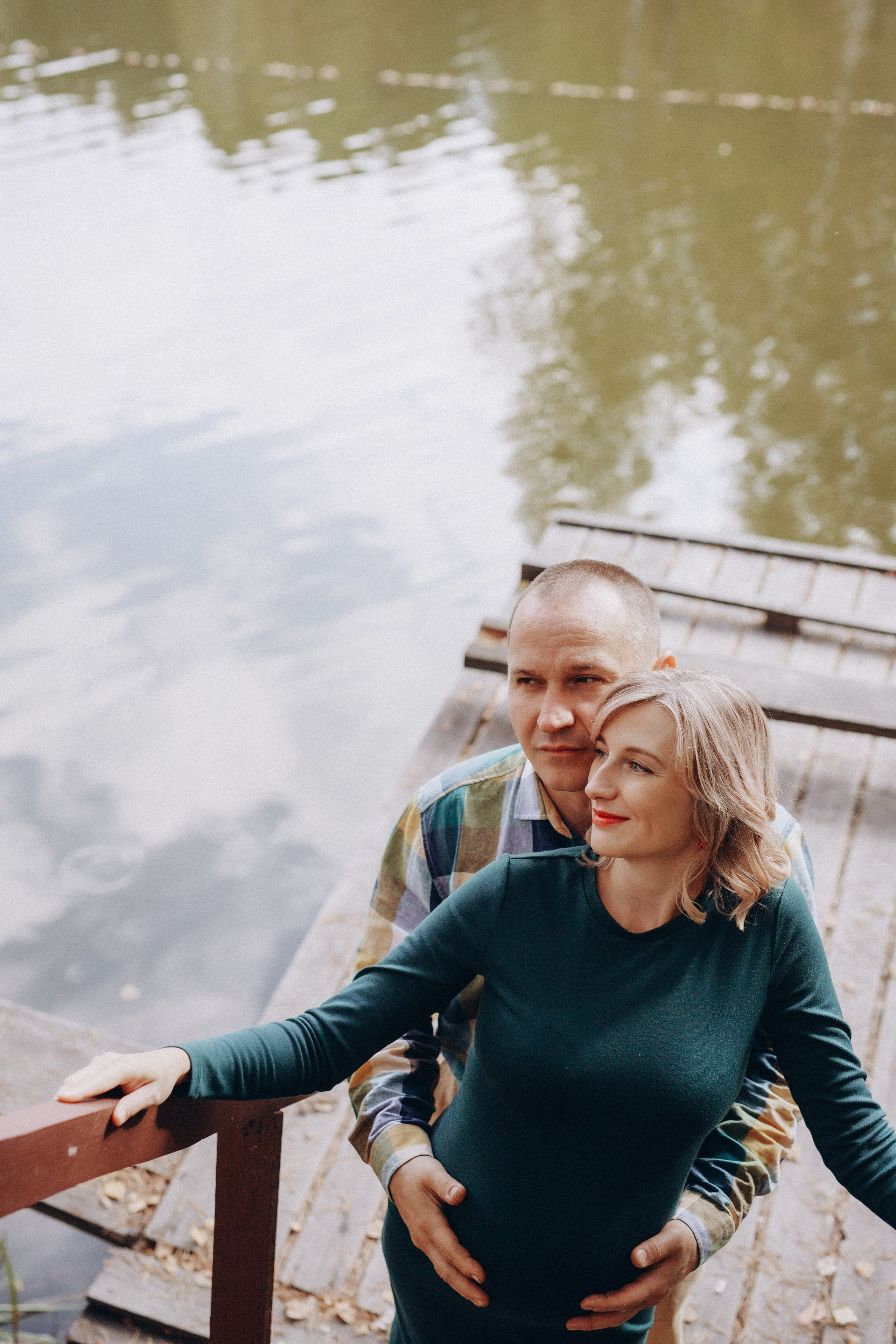 Елена и семья. Фотограф Анастасия Петрова