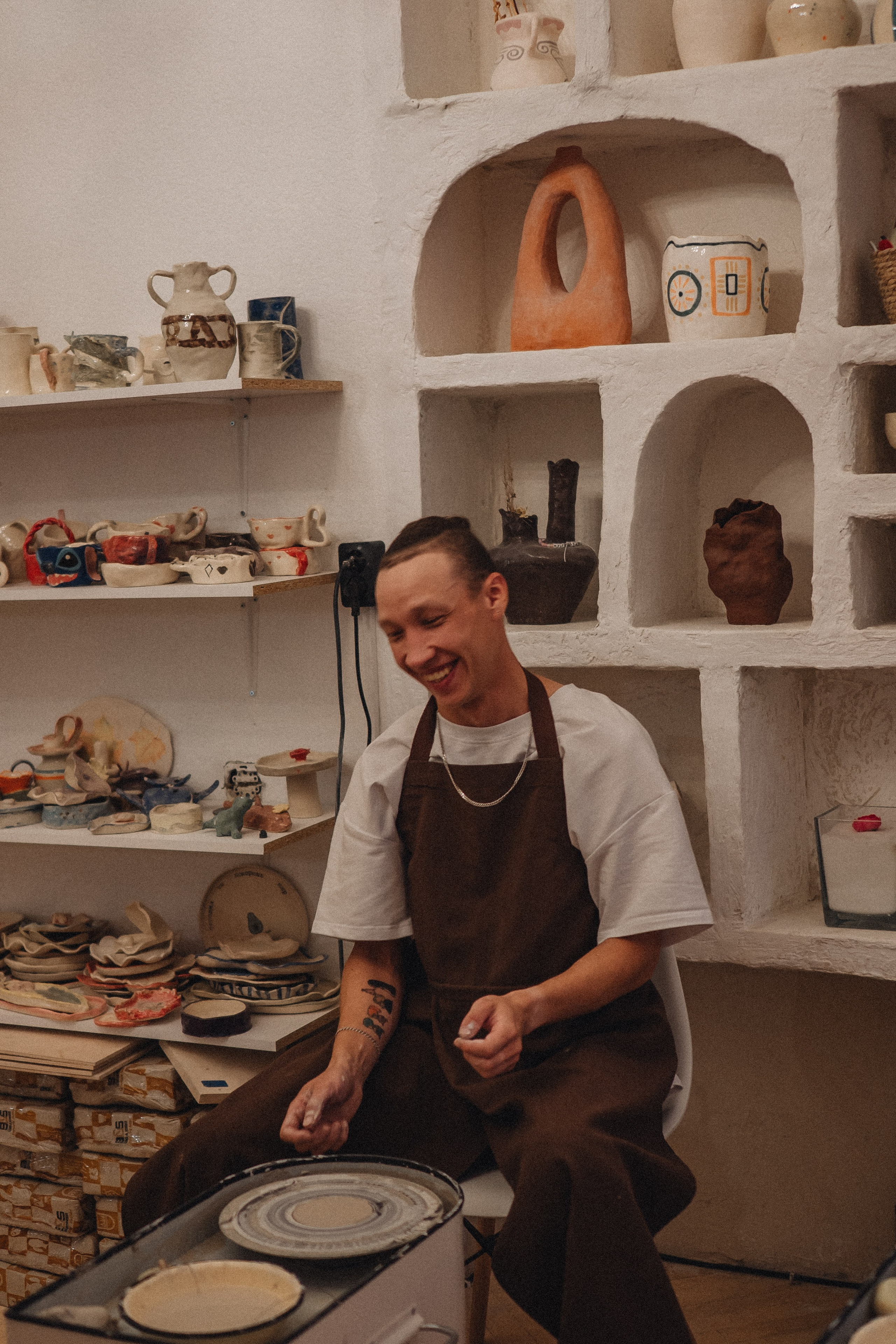 СВИДАНИЕ В ГОНЧАРНОЙ МАСТЕРСКОЙ. Профессиональный фотограф, Санкт-Петербург — Виктория Богомолова