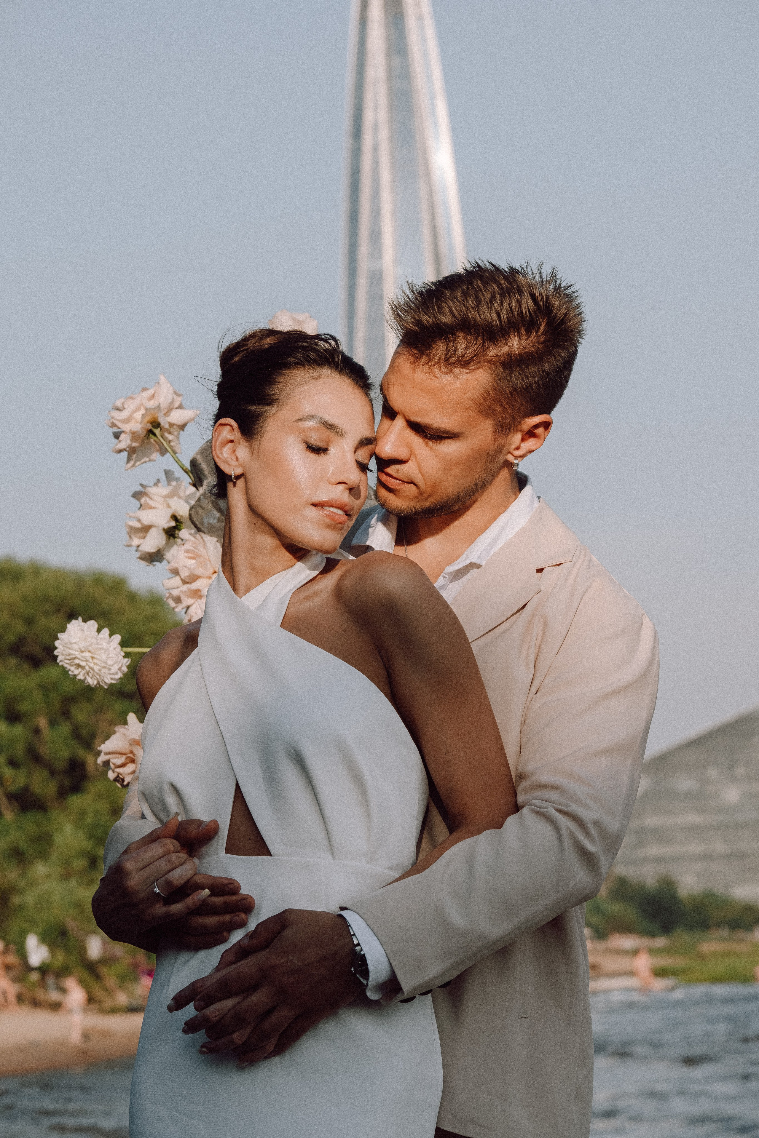 СВАДЕБНАЯ ФОТОСЕССИЯ ВЫЕЗДНОЙ ЦЕРЕМОНИИ (ФИНСКИЙ ЗАЛИВ). Профессиональный фотограф, Санкт-Петербург — Виктория Богомолова