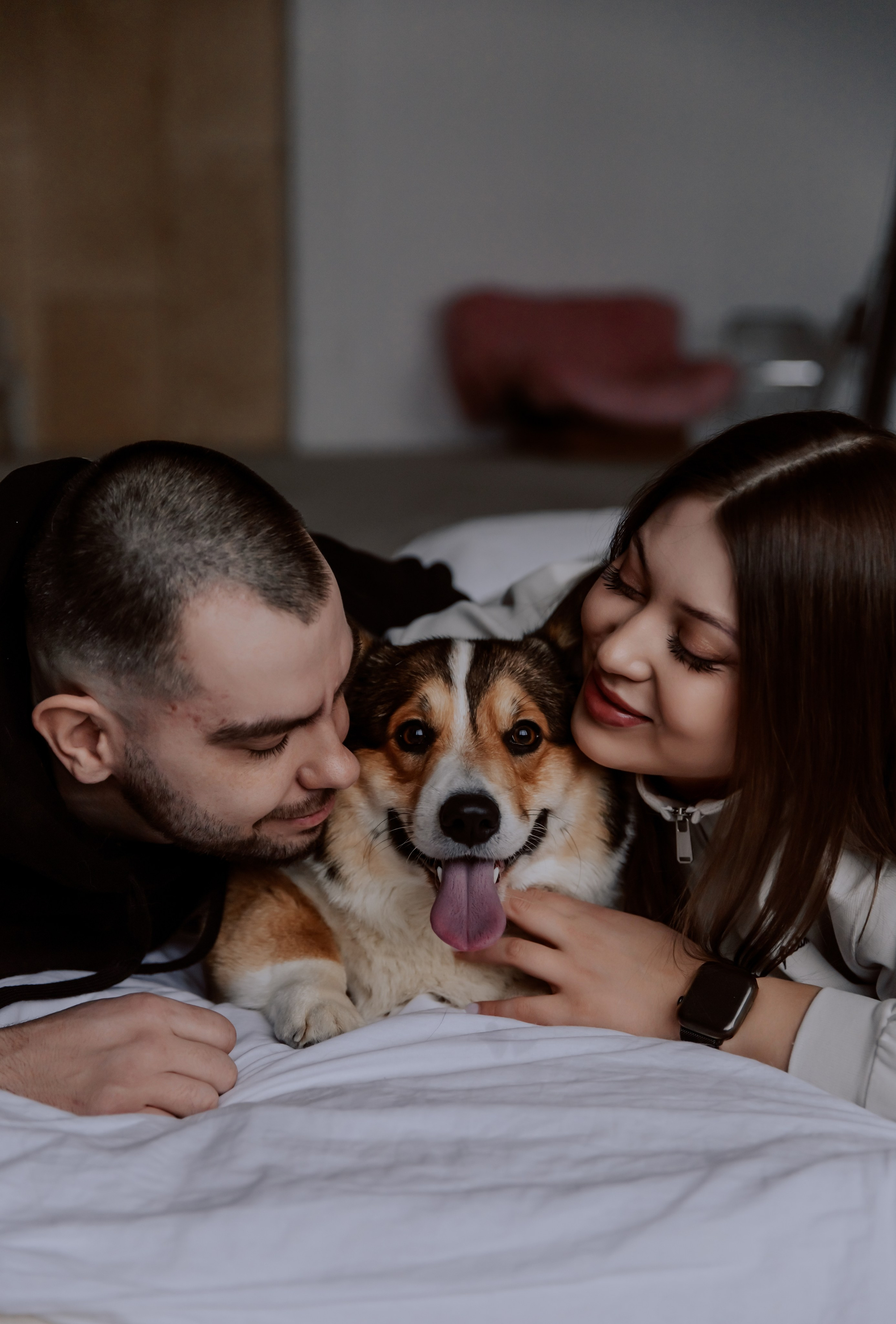 Саша, Илья и песик Кураж. Фотограф, который снимает любовь в Санкт-Петербурге и Череповце