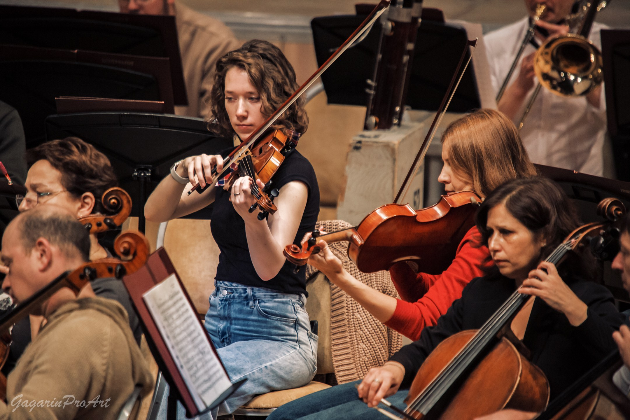 Репортаж. Репетиции. Концерты. GagarinProArt