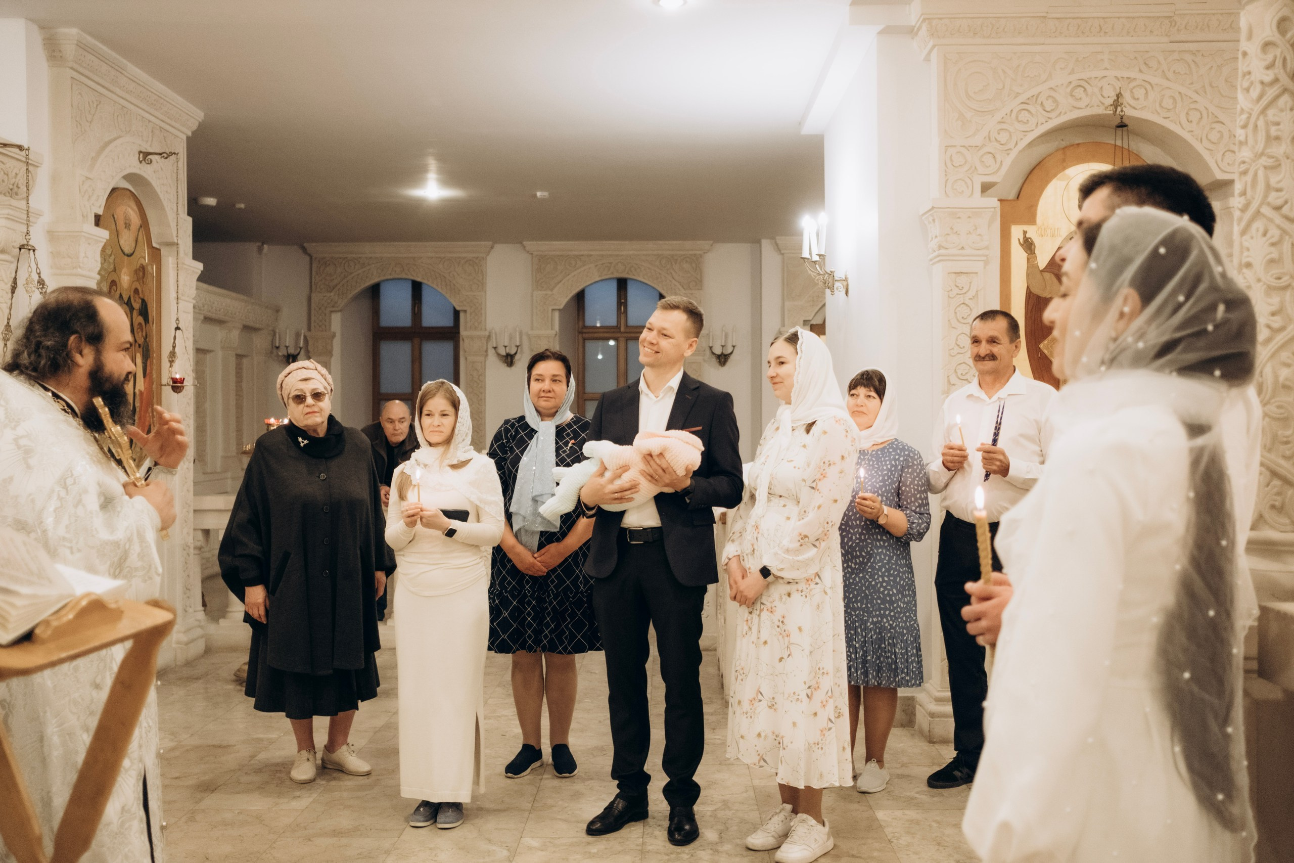 Крещение в Соборе Георгия Победоносца. Главная