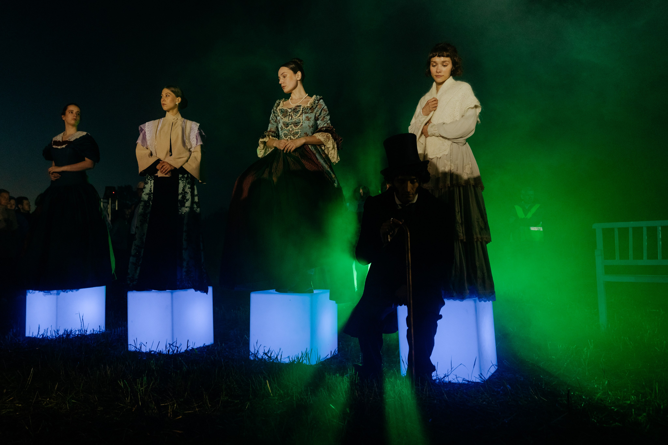 Иммерсивное шоу «Пушкин.Суйда» 2024. Свадебный и репортажный фотограф в Санкт-Петербурге