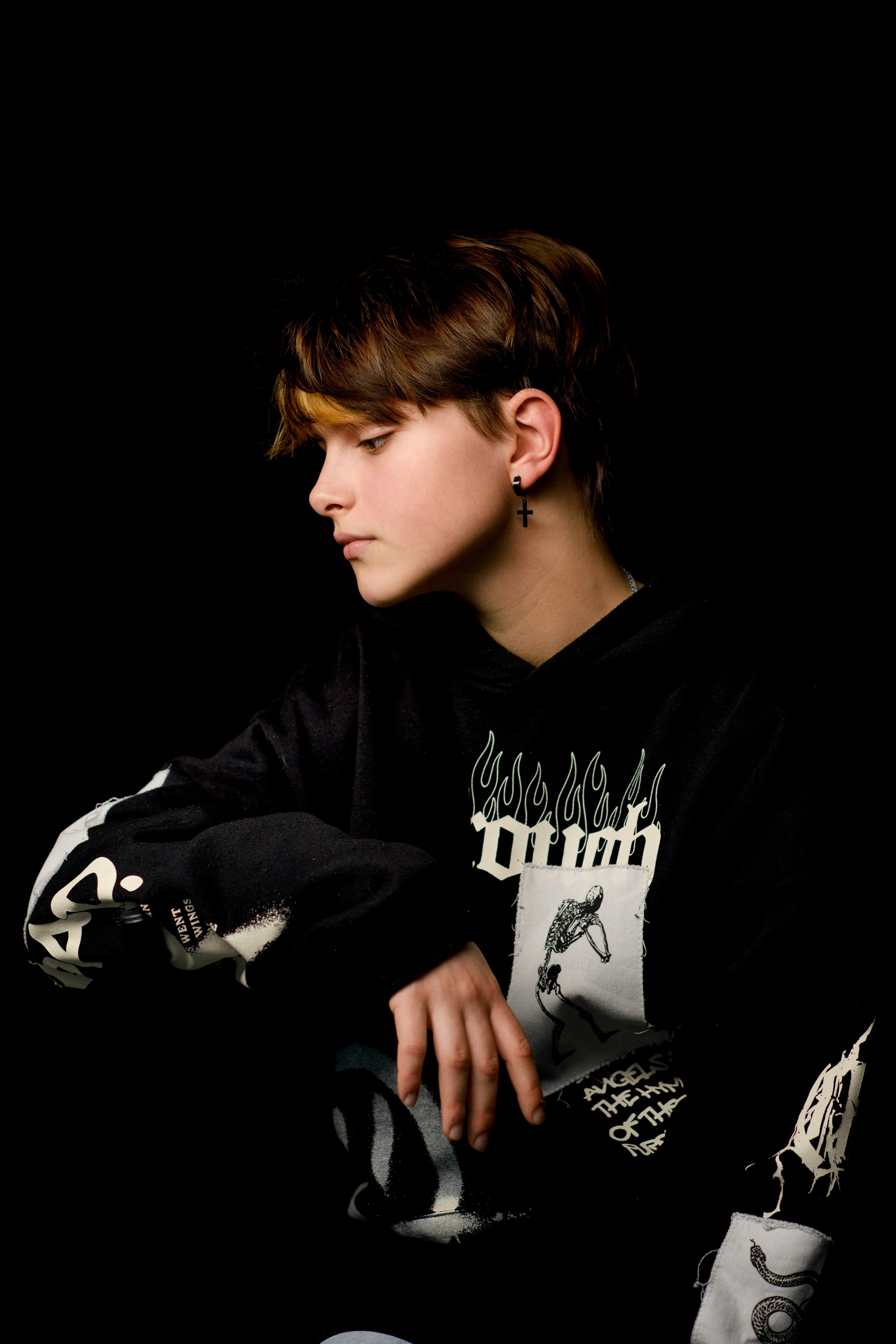 Студийная фотосессия девочки-подростка. Главная