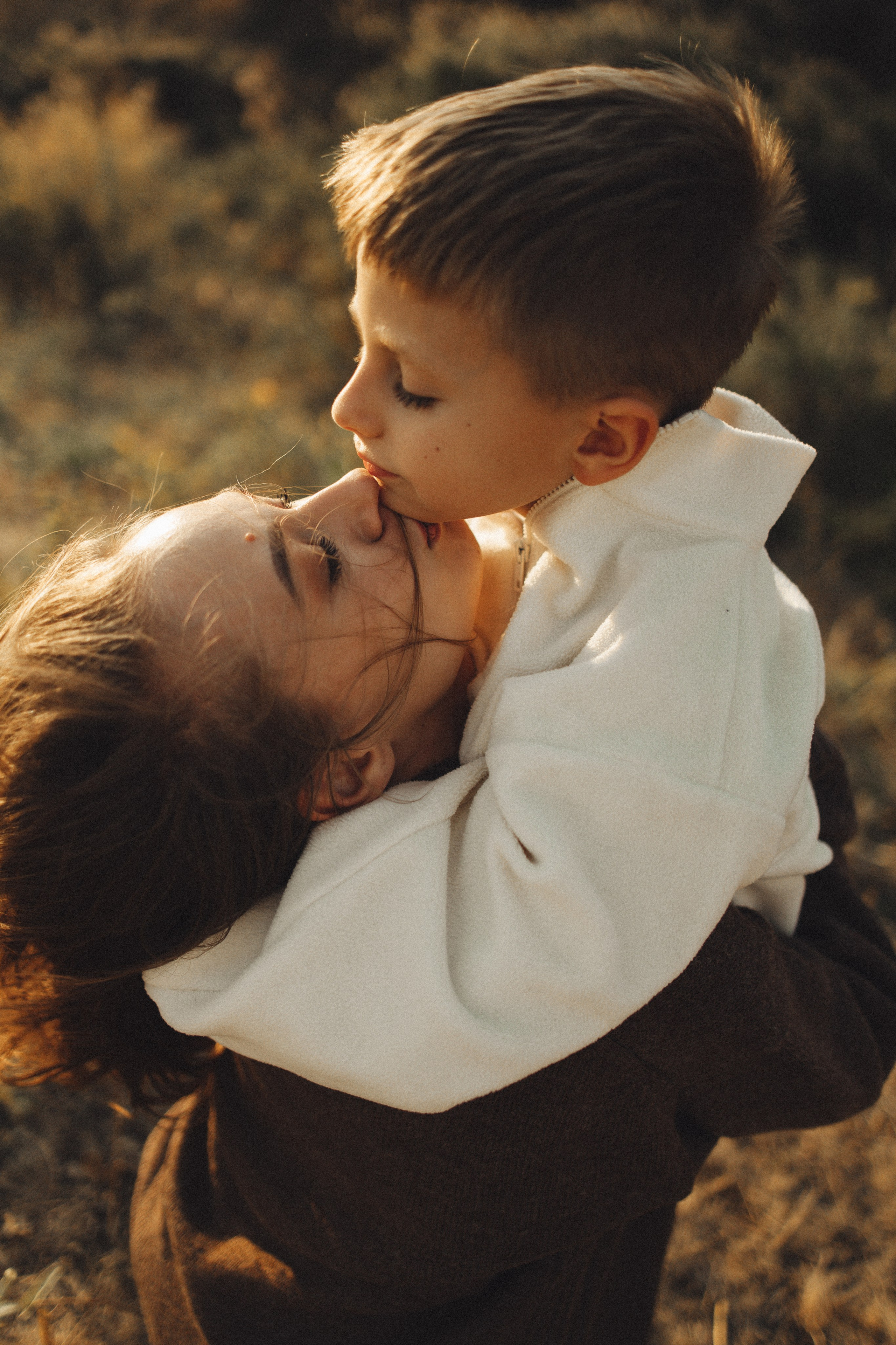Семейная история, закат в Мержаново. Семейный и детский фотограф, таганрог, ростов-на-дону