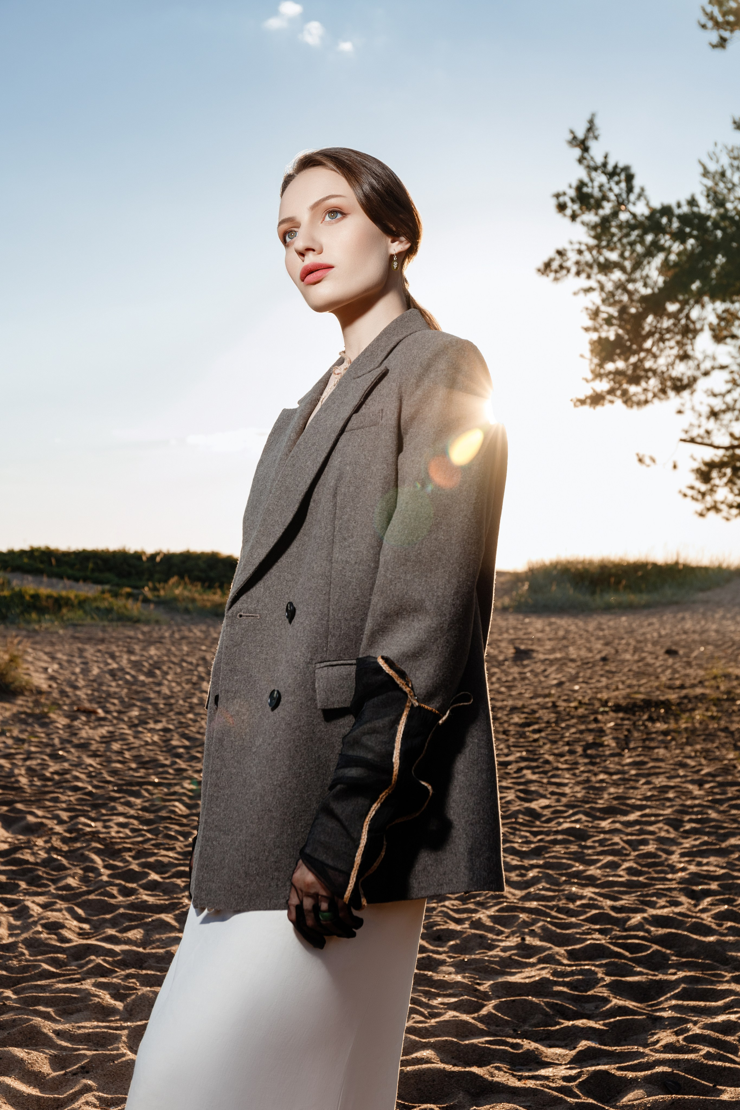 Летняя fashion-съёмка на пляже