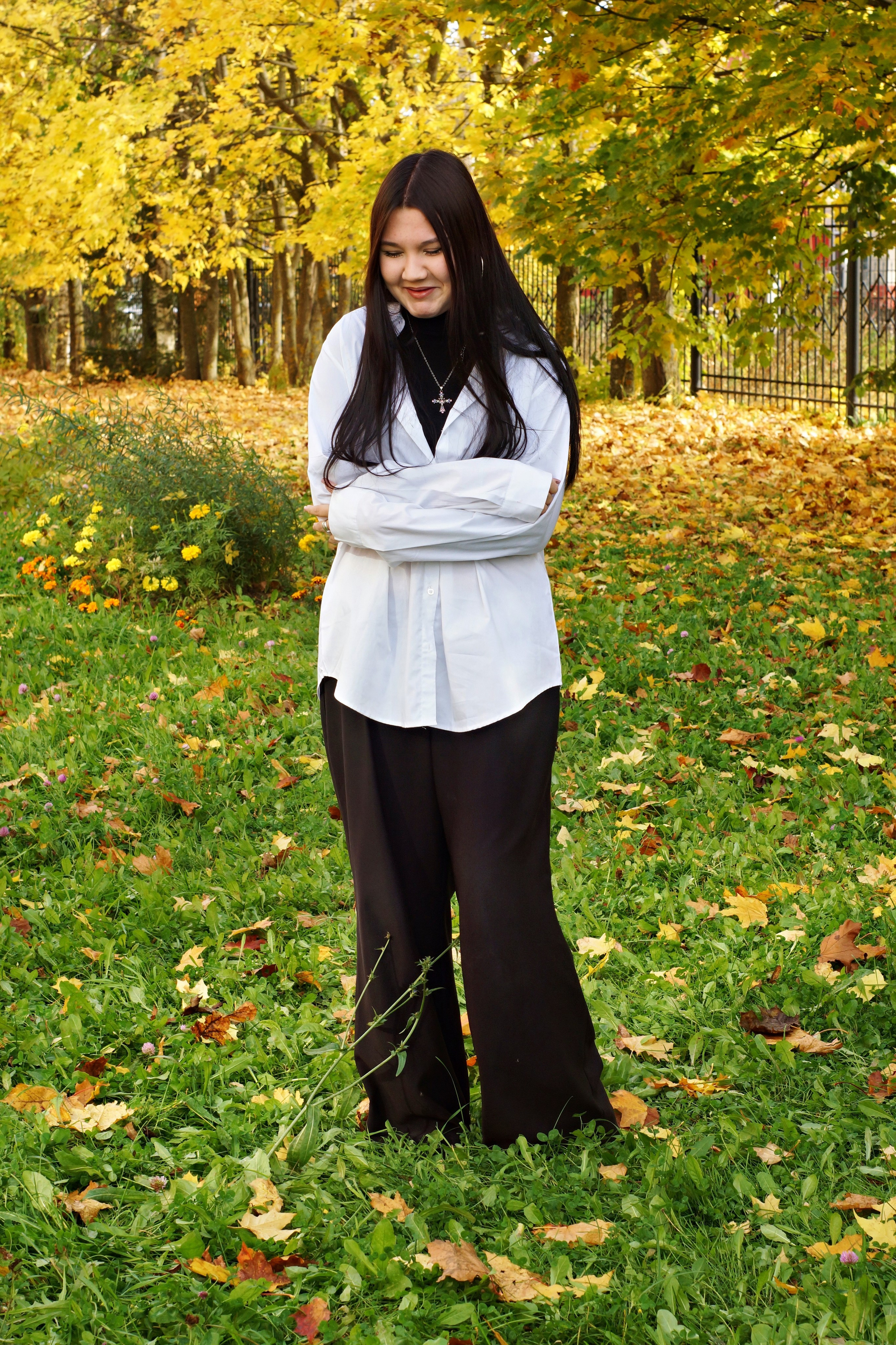 Осенняя фотосессия в школе г. Йошкар-Ола