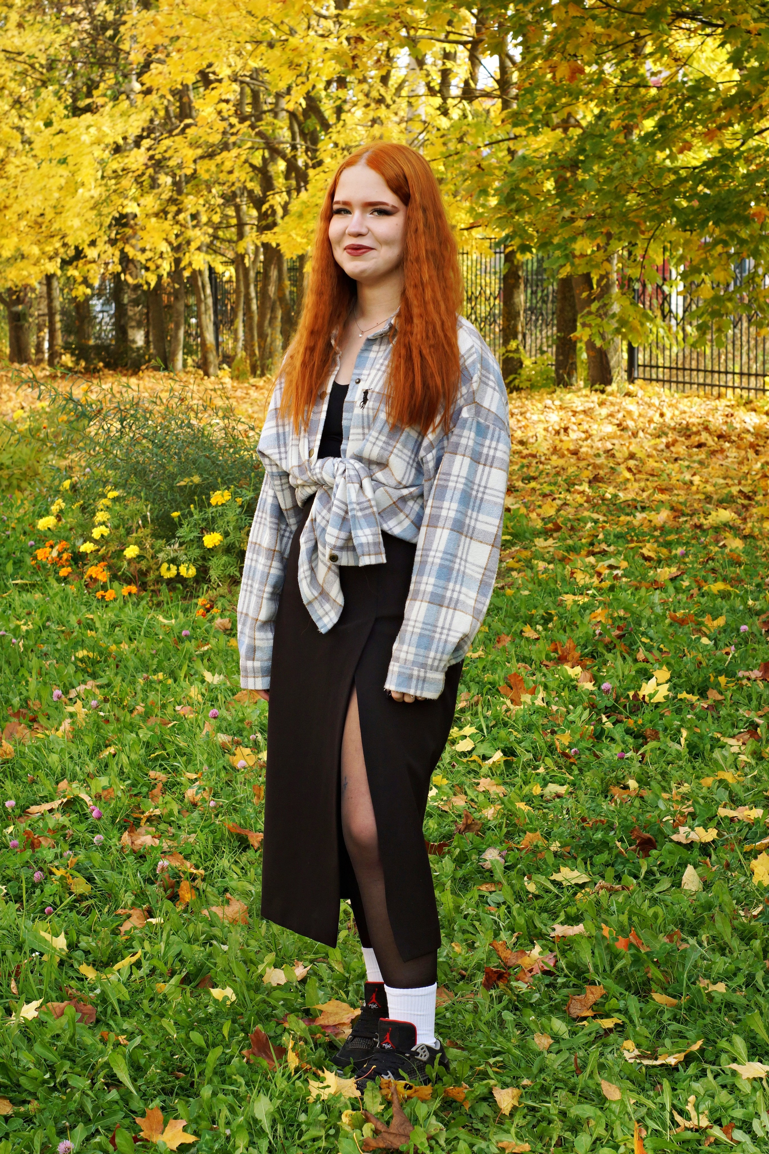 Осенняя фотосессия в школе г. Йошкар-Ола