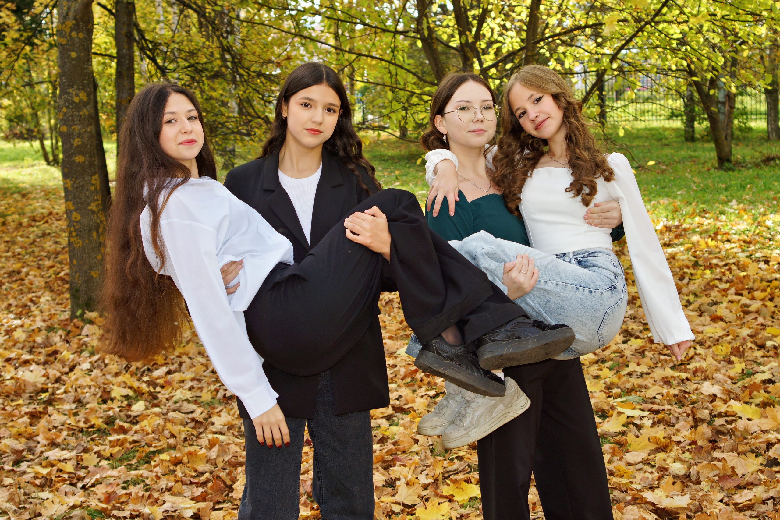 Осенняя фотосессия в школе г. Йошкар-Ола