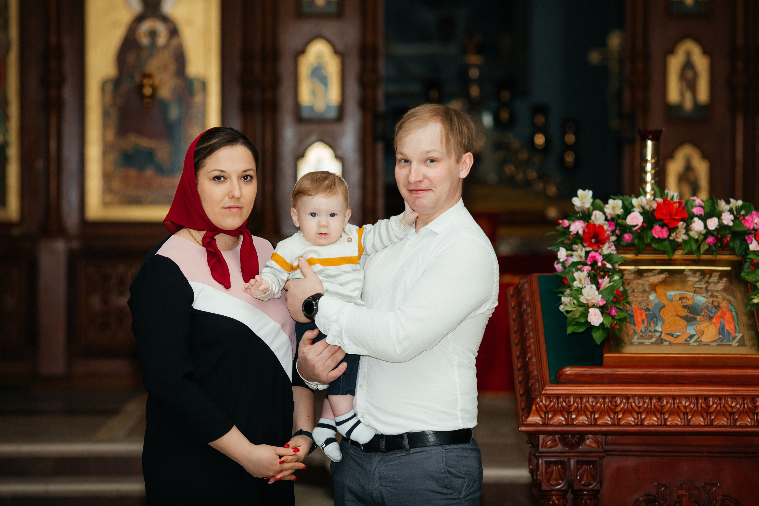 Крещение 30 апреля. Свадебный фотограф Александр Абрамов Москва / Зеленоград