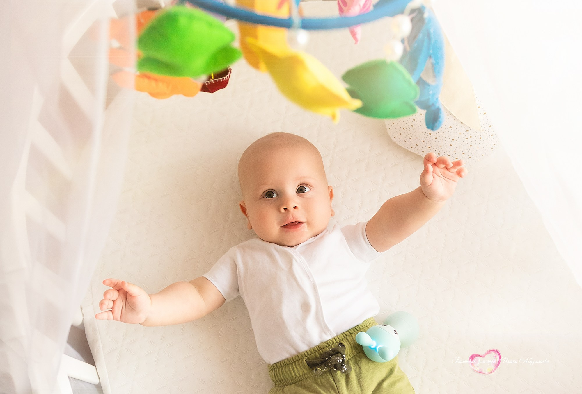 Семейная фотосессия Мирон 5 мес