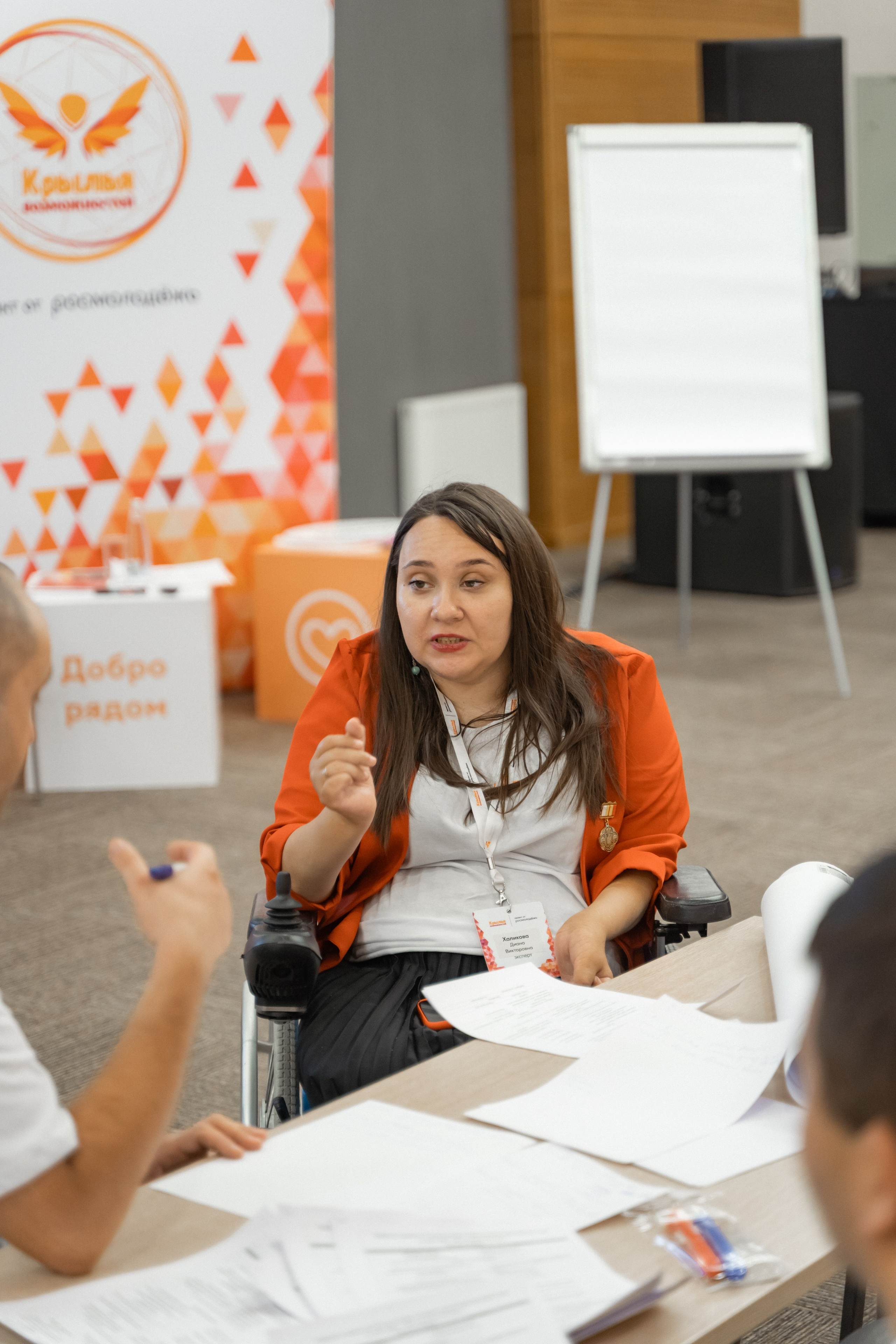 Окружная платформа Всероссийского инклюзивного проекта «Крылья возможностей» 2024. Фотограф Надежда Погребняк | Рязань | Москва