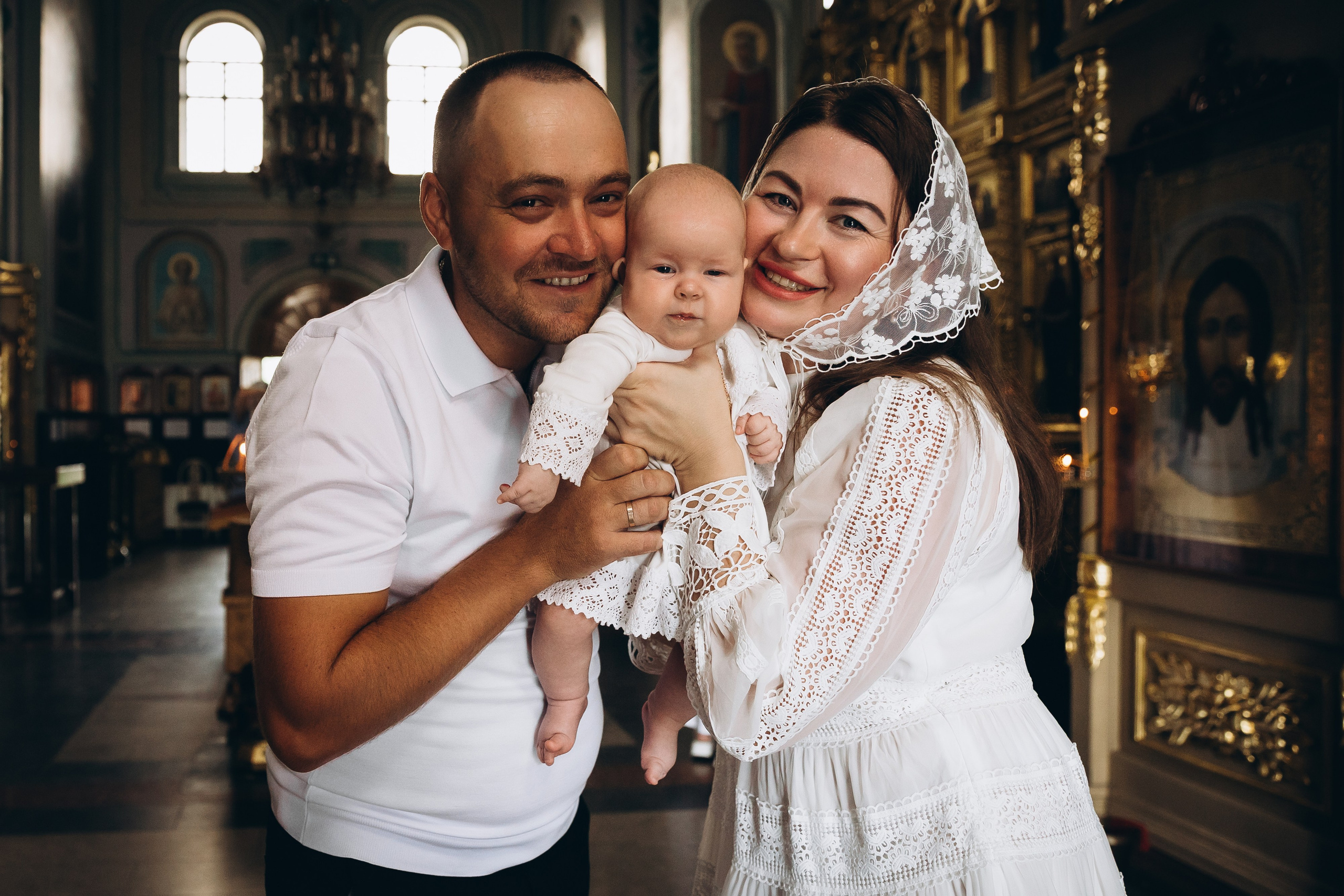 Таинство Крещения Евы. Фотограф в Краснодаре Алла Потоцкая