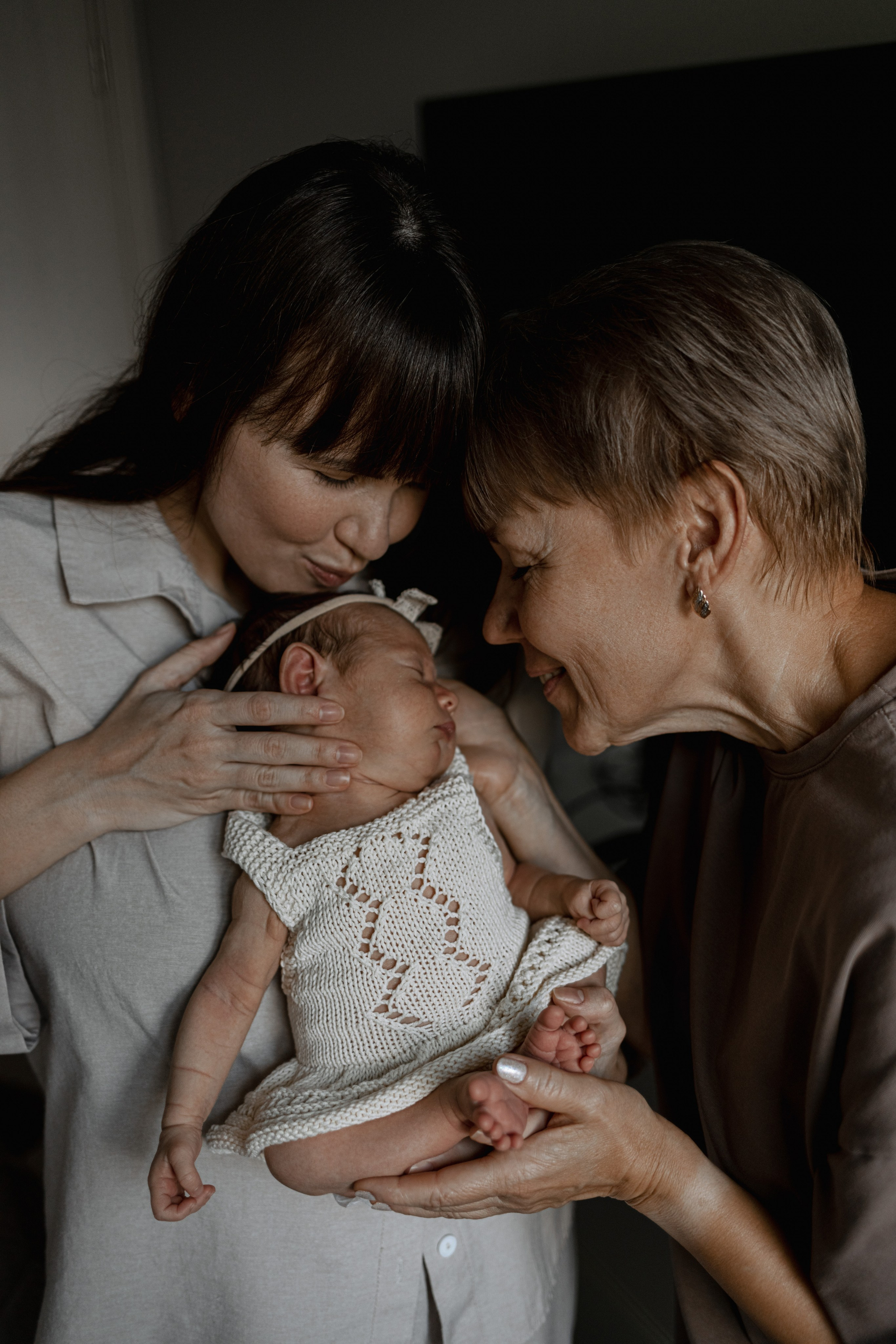 Новорожденные. Фотограф Москва